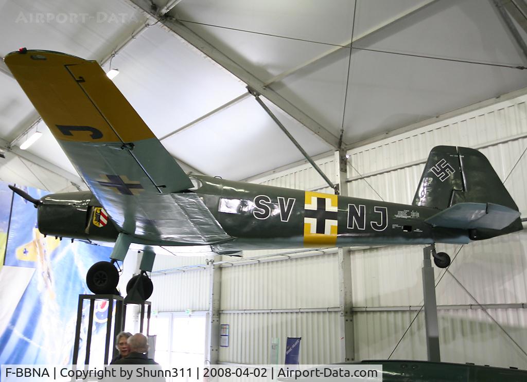 F-BBNA, Bucker Bu-181C-3 Bestmann C/N 15, S/n 330844 - Preserved in Le Bourget Museum