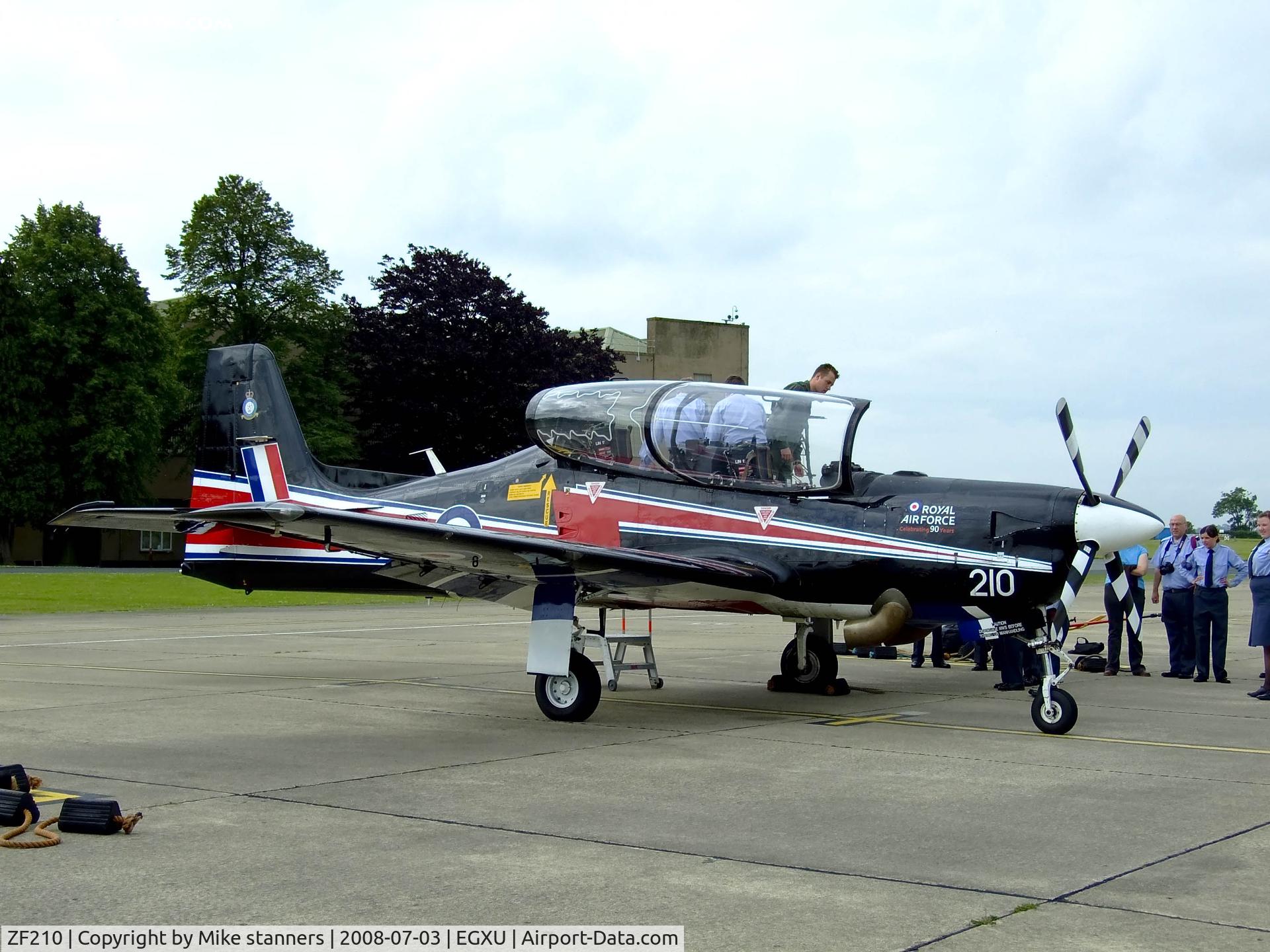 ZF210, 1989 Short S-312 Tucano T1 C/N S037/T35, i managed to get to sit in the front cockpit of this aircraft during my visit,when i took this photo