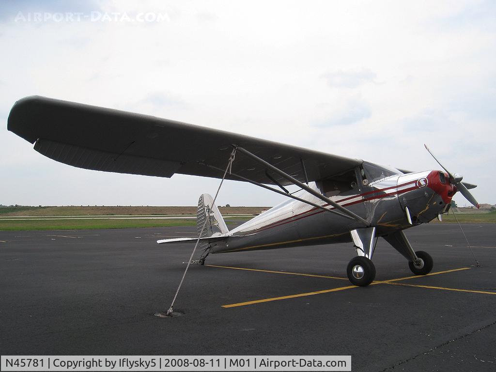 N45781, 1946 Luscombe 8A C/N 2308, NC45781 LUSCOMBE 8A