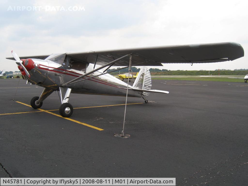 N45781, 1946 Luscombe 8A C/N 2308, NC45781 LUSCOMBE 8A