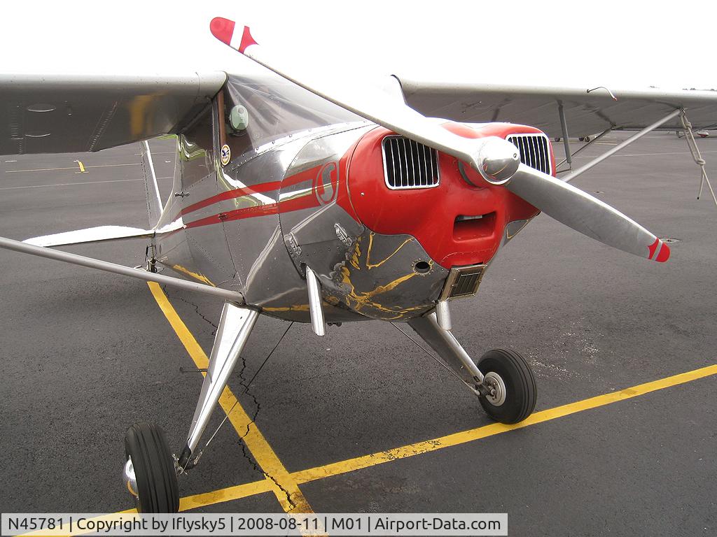 N45781, 1946 Luscombe 8A C/N 2308, NC45781 LUSCOMBE 8A