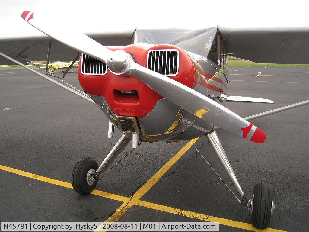 N45781, 1946 Luscombe 8A C/N 2308, NC45781 LUSCOMBE 8A