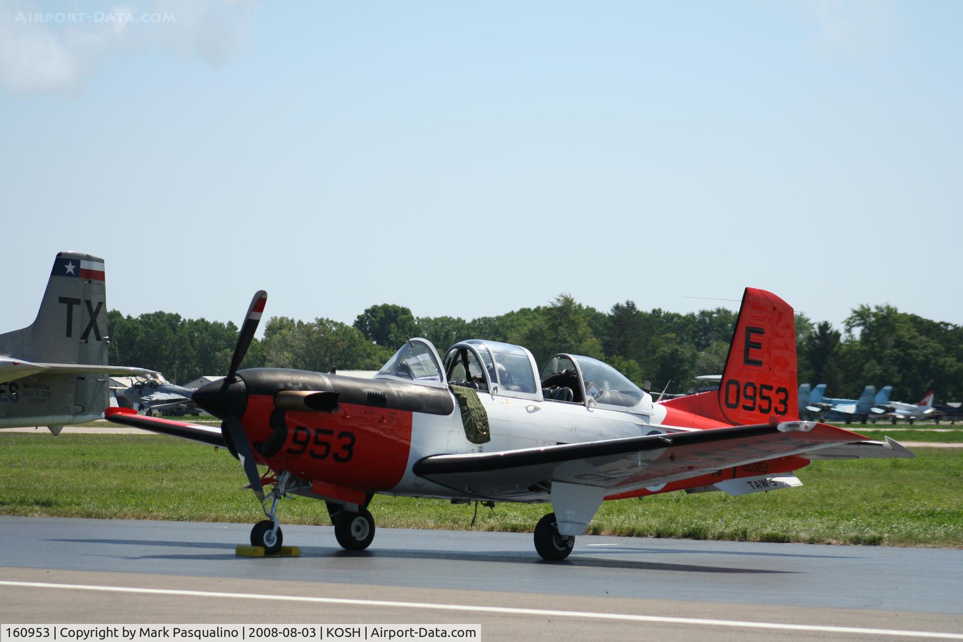 160953, Beech T-34C Turbo Mentor C/N GL-139, Beech T-34C