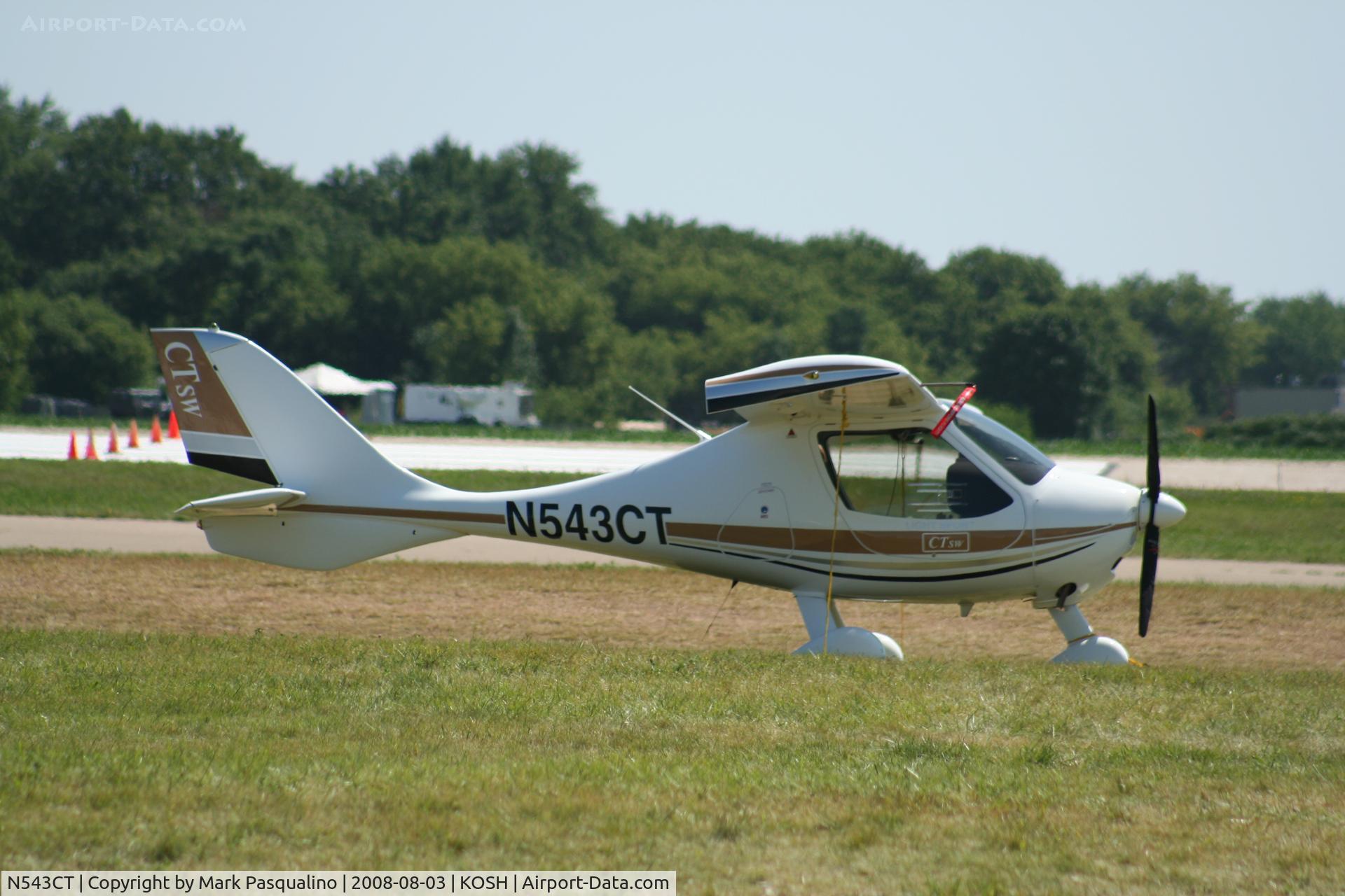 N543CT, 2007 Flight Design CTSW C/N 07-09-24, CTSW
