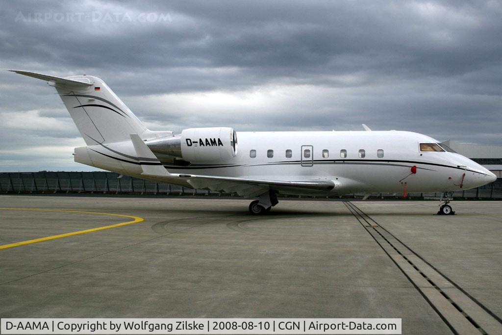 D-AAMA, 1988 Canadair Challenger 601-3A (CL-600-2B16) C/N 5023, visitor