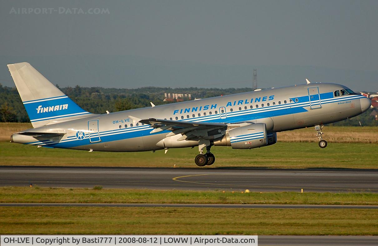 OH-LVE, 2002 Airbus A319-112 C/N 1791, Nice visitor in vienna