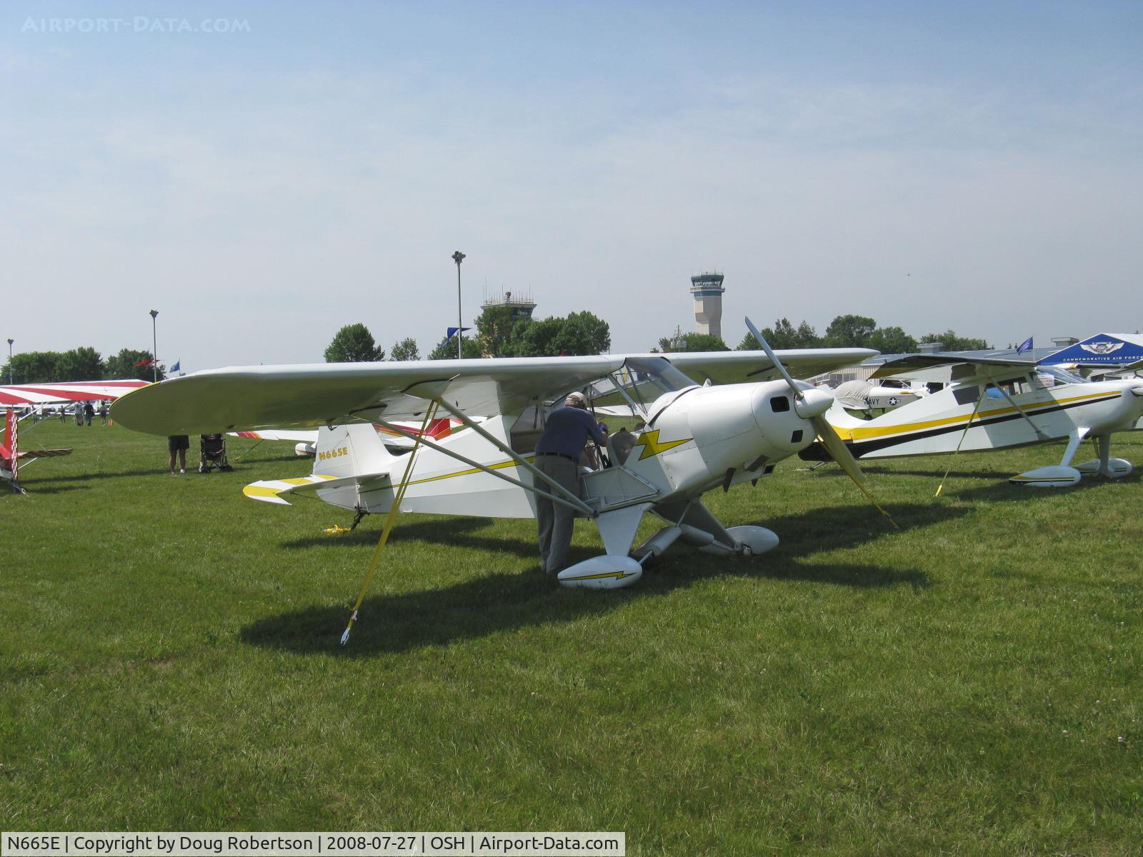 N665E, 1982 Wag-Aero CUBy Acro Trainer C/N AC-3, 1982 Meadowcroft ACRO CUBY, Lycoming O-290 125 Hp