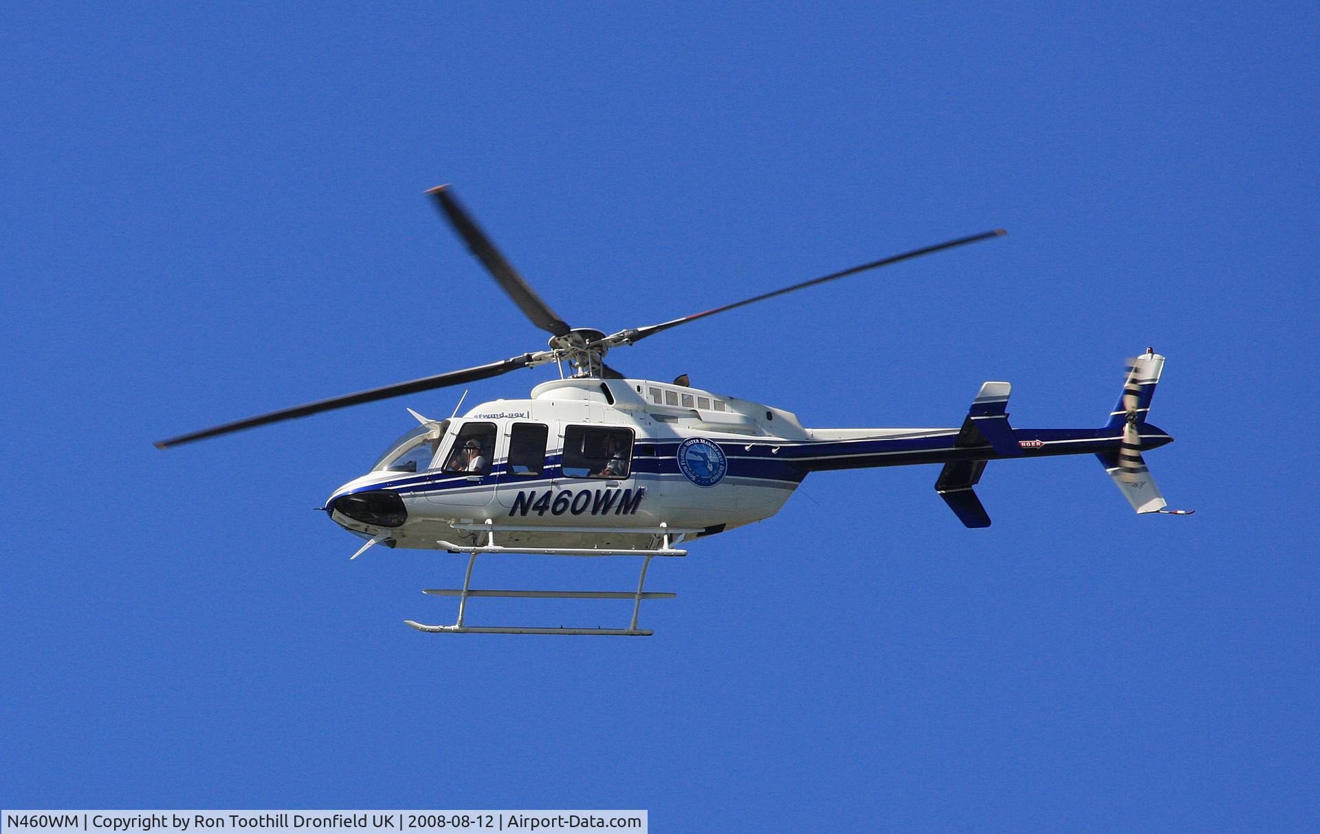 N460WM, 2006 Bell 407 C/N 53706, Flying over Davenport Florida