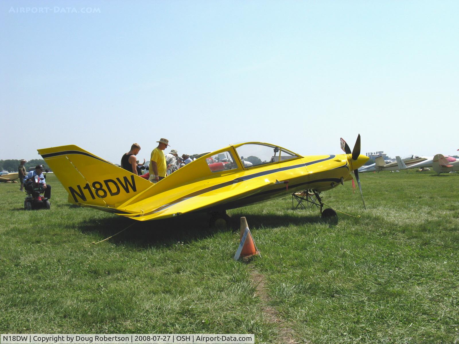 N18DW, 1972 Dyke JD-2 Delta C/N 1093, 1972 Williams DYKE DELTA JD-2, Lycoming IO-390EXP 210 Hp, retractible landing gear