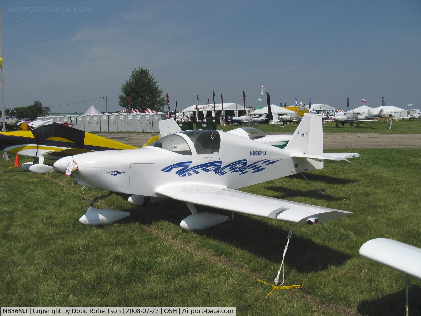 N886MJ, Rand Robinson KR-2S C/N 9425-886, 1998 Jones RAND-ROBINSON KR-2S