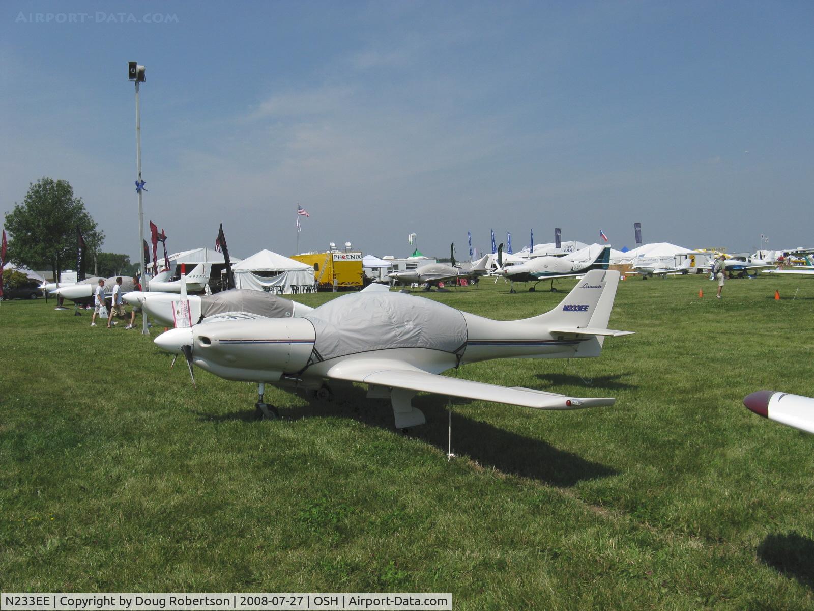 N233EE, 2001 Lancair 235/320 C/N 1 (N233EE), 2001 Schroeder LANCAIR 235/320, Lycoming O-320