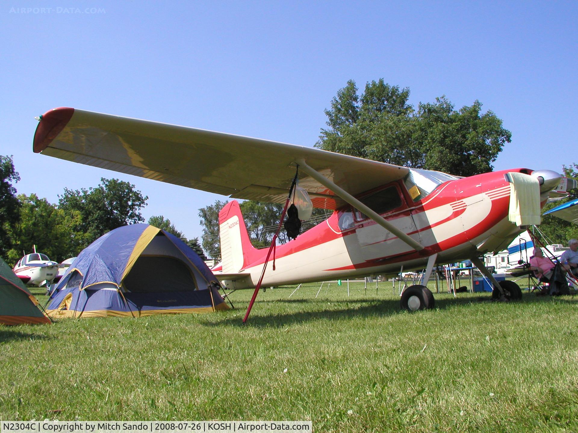 N2304C, 1953 Cessna 180 C/N 30604, EAA AirVenture 2008.
