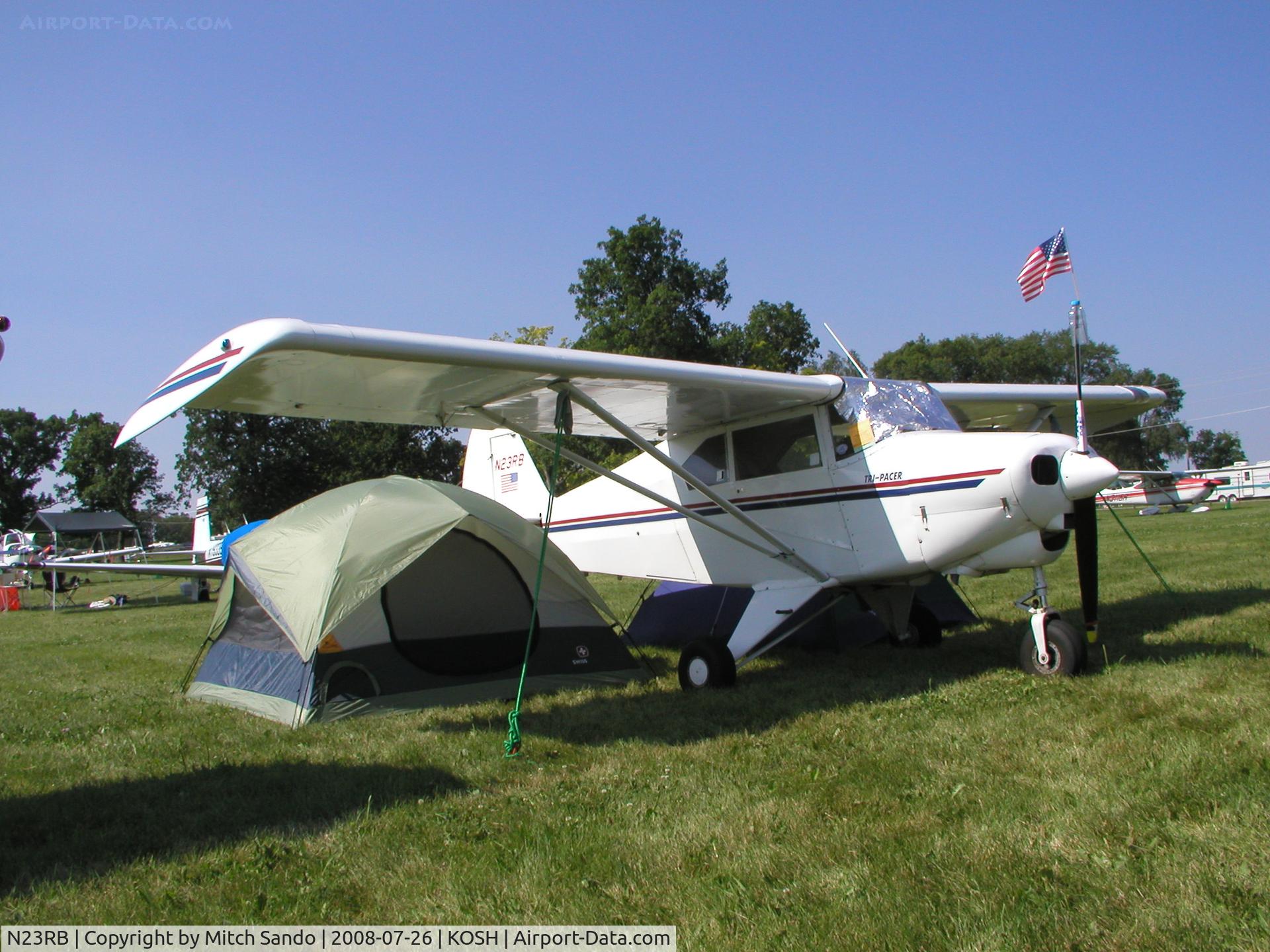 N23RB, 1956 Piper PA-22-150 C/N 22-4108, EAA AirVenture 2008.