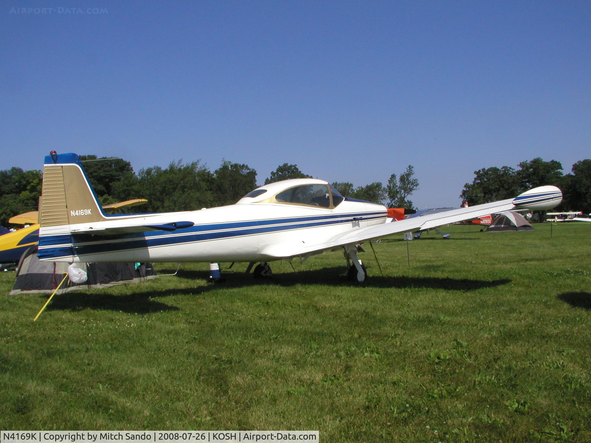 N4169K, 1948 Ryan Navion C/N NAV-4-1169, EAA AirVenture 2008.