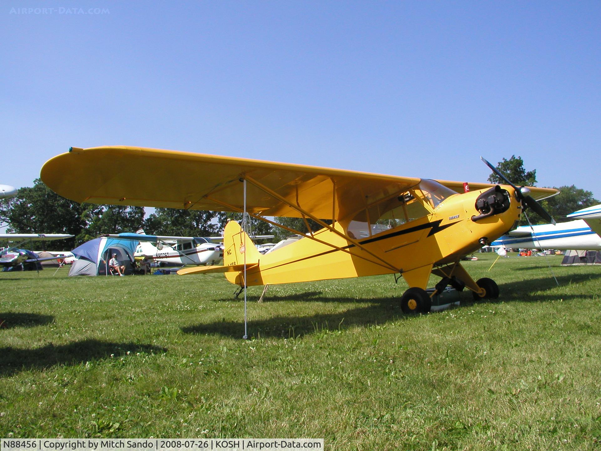 N88456, 1946 Piper J3C-65 Cub Cub C/N 16079, EAA AirVenture 2008.