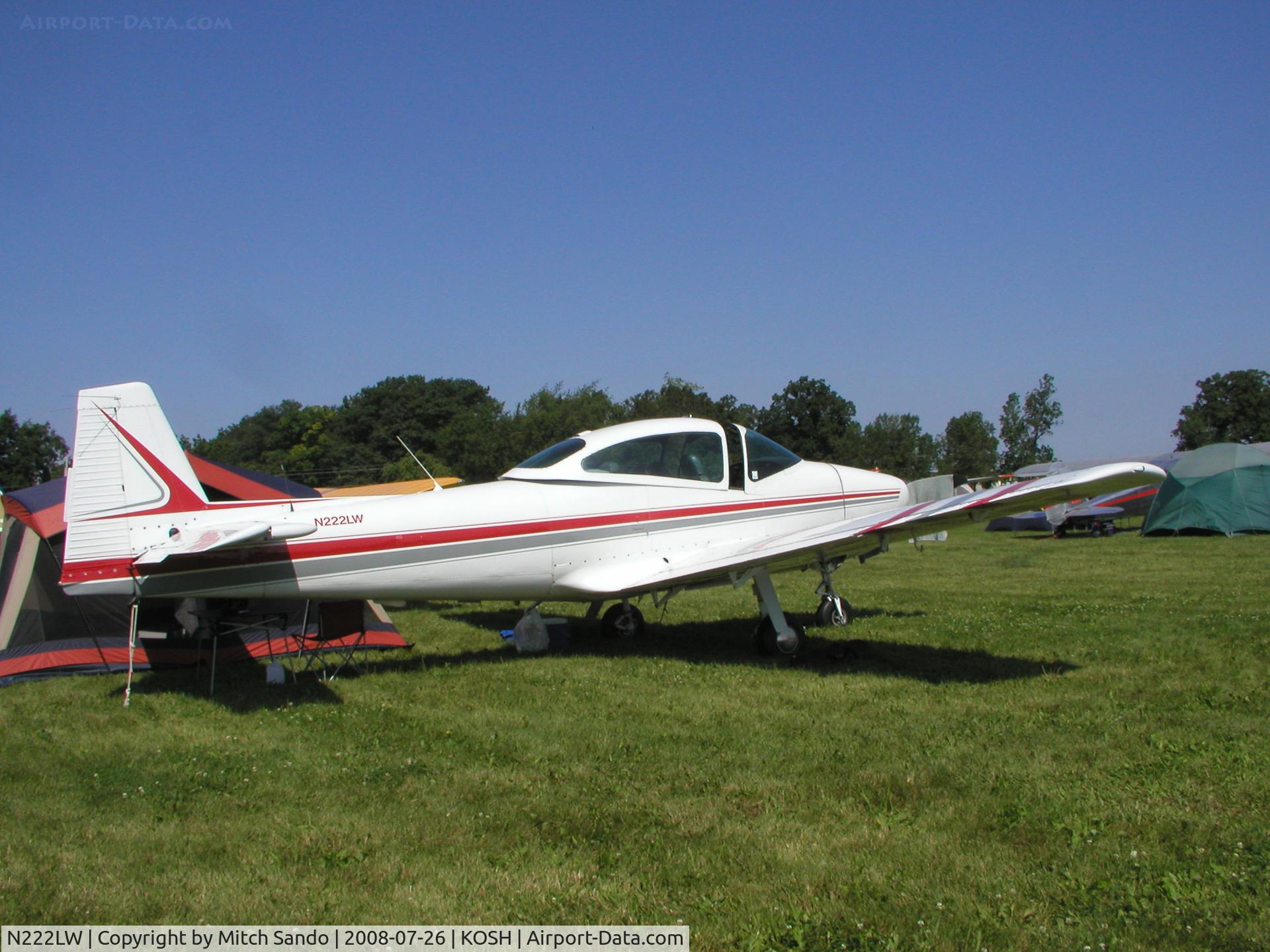 N222LW, 1949 Ryan Navion A C/N NAV-4-1899, EAA AirVenture 2008.