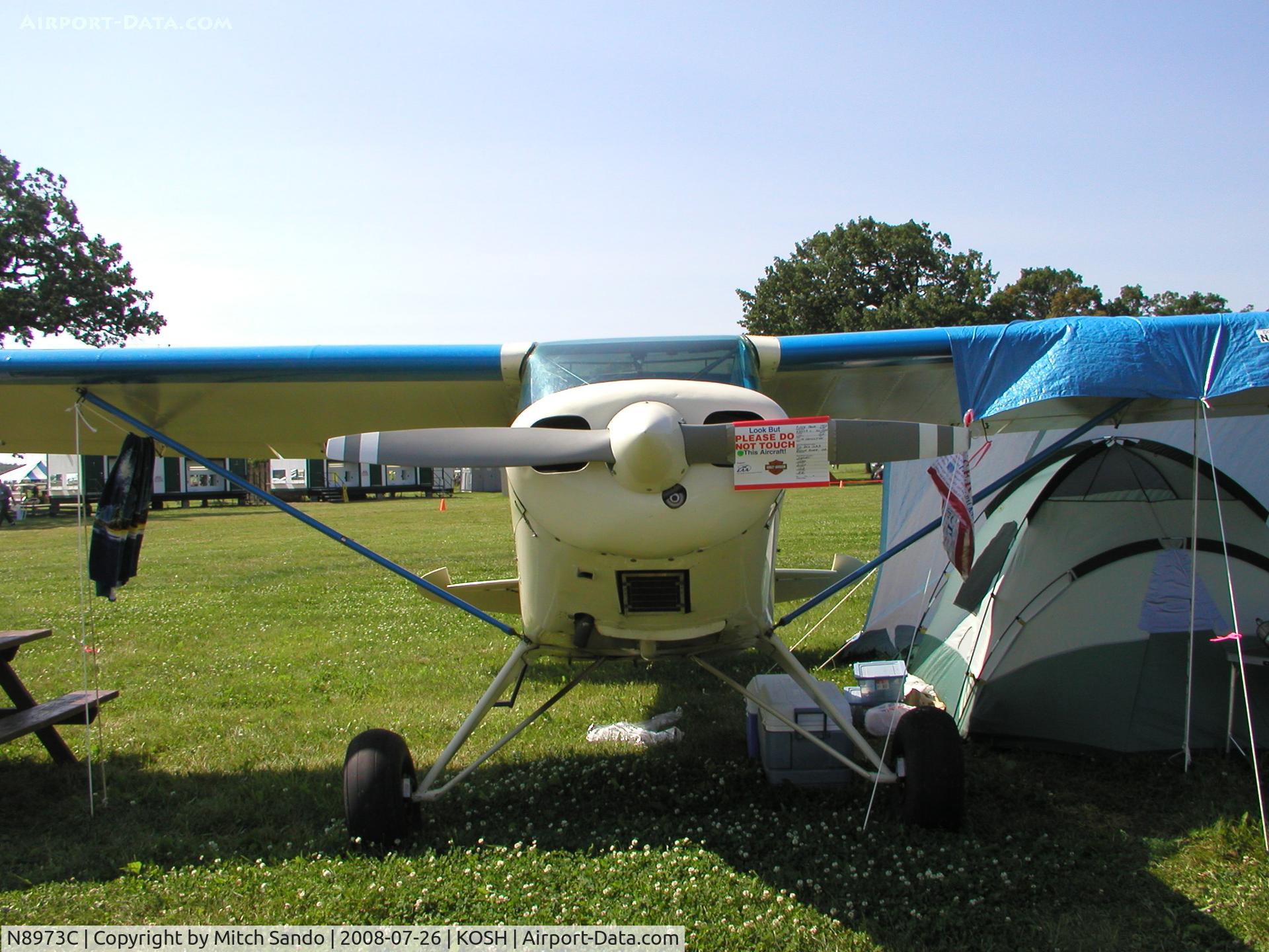 N8973C, 1953 Piper PA-22-135 Tri-Pacer C/N 22-1557, EAA AirVenture 2008.