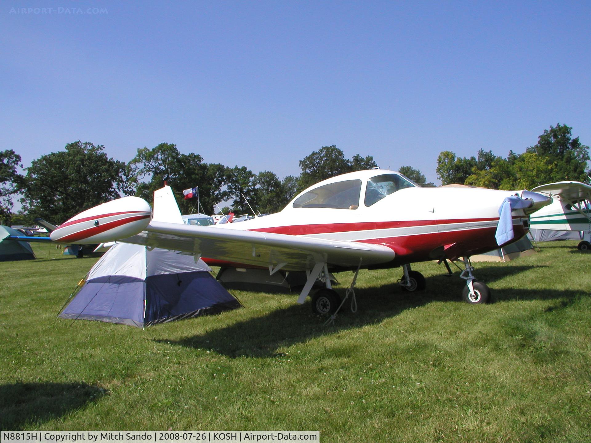 N8815H, 1947 North American Navion C/N NAV-4-815, EAA AirVenture 2008.