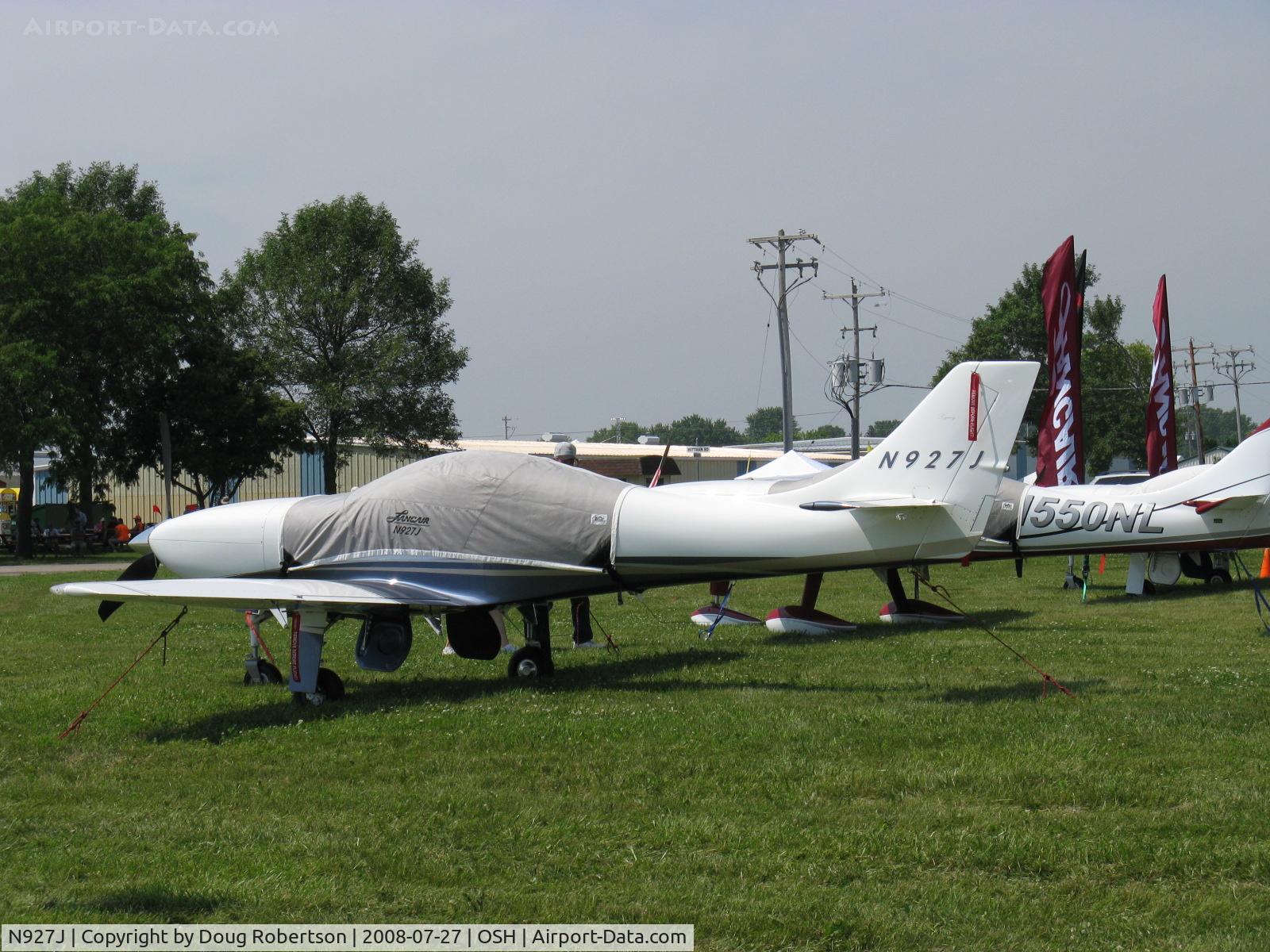 N927J, 2004 Lancair Legacy C/N L2K-239, 2004 Jensen LANCAIR LEGACY, Continental IO-550-N 310 Hp