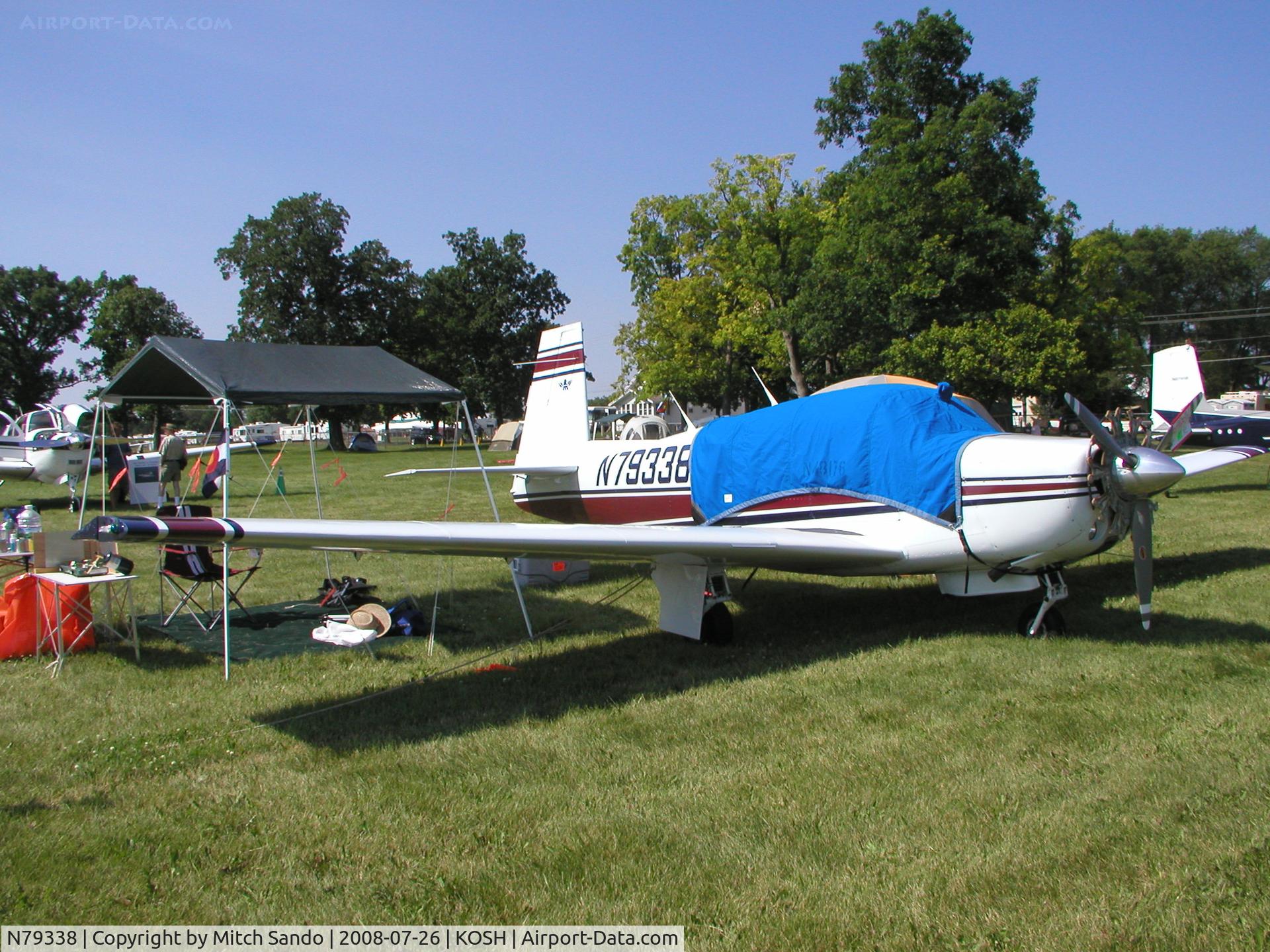N79338, 1964 Mooney M20E C/N 548, EAA AirVenture 2008.