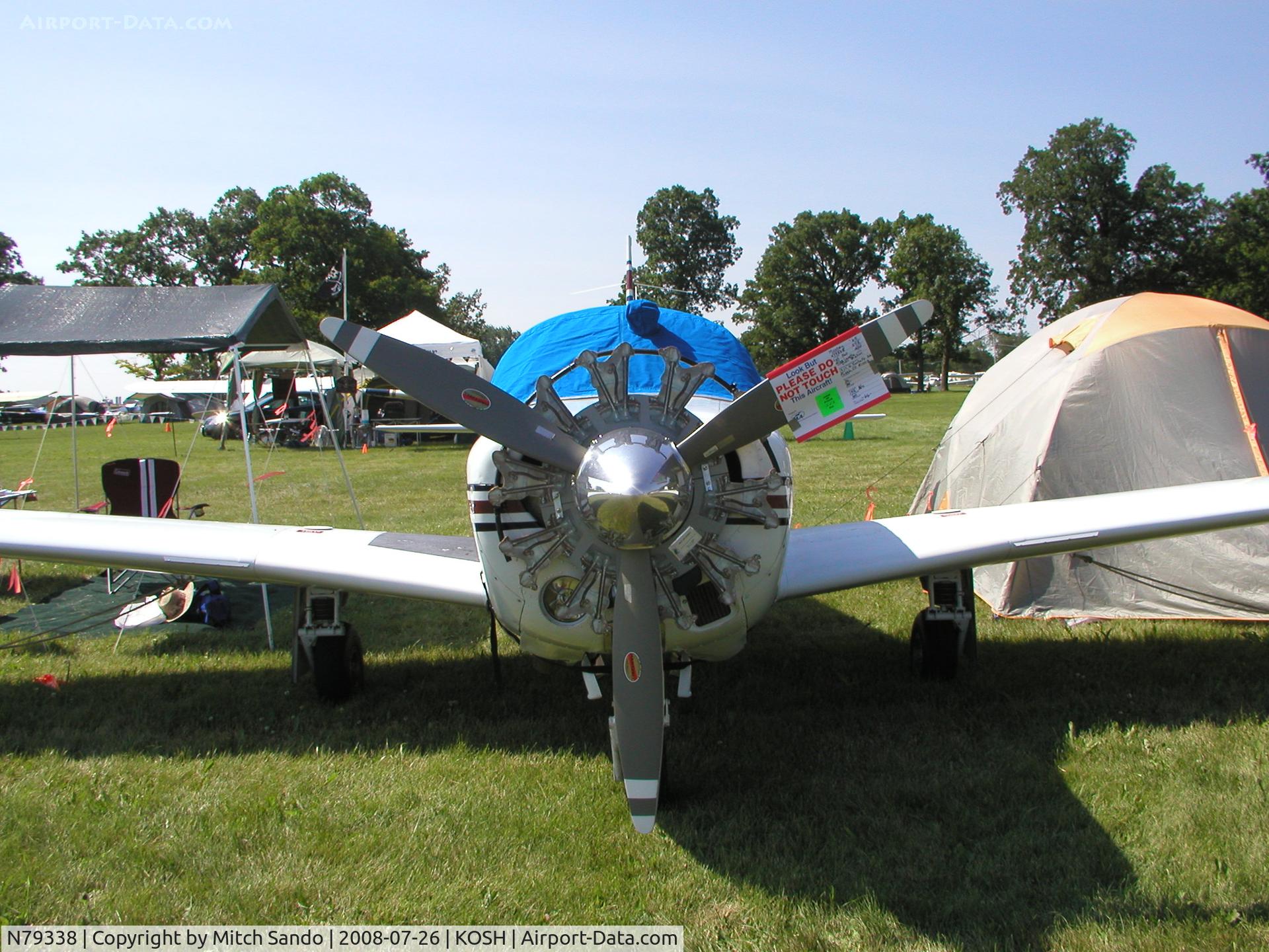 N79338, 1964 Mooney M20E C/N 548, EAA AirVenture 2008.
