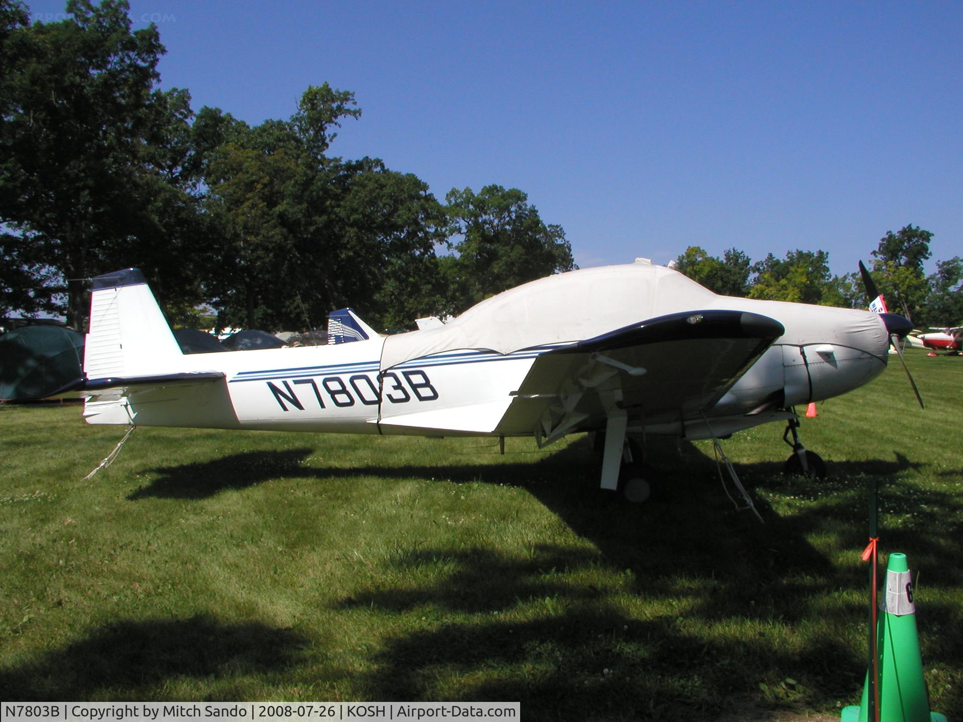 N7803B, Ryan Navion A C/N NAV-4-1783, EAA AirVenture 2008.