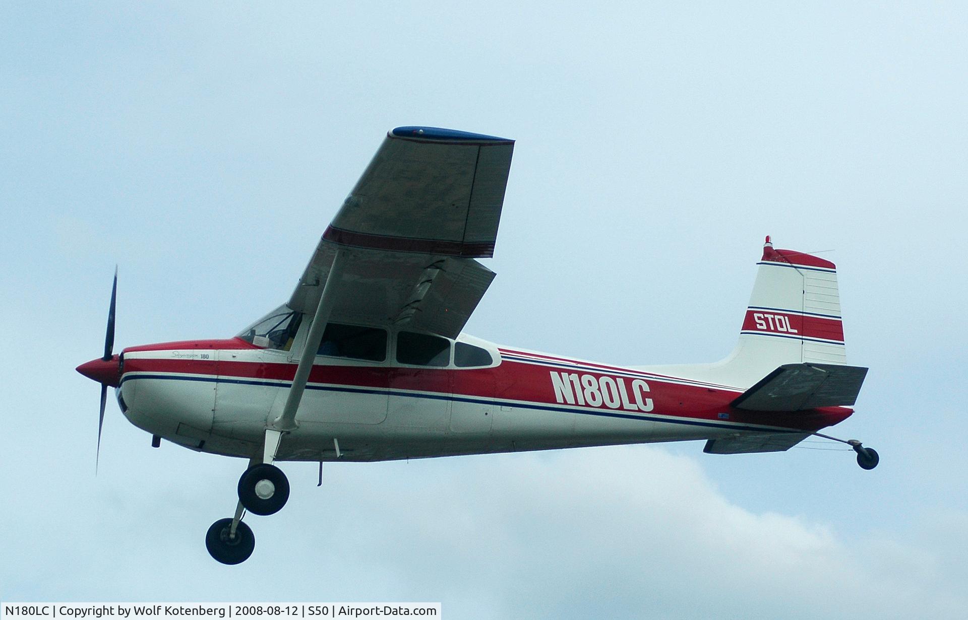 N180LC, 1964 Cessna 180H Skywagon C/N 18051483, final