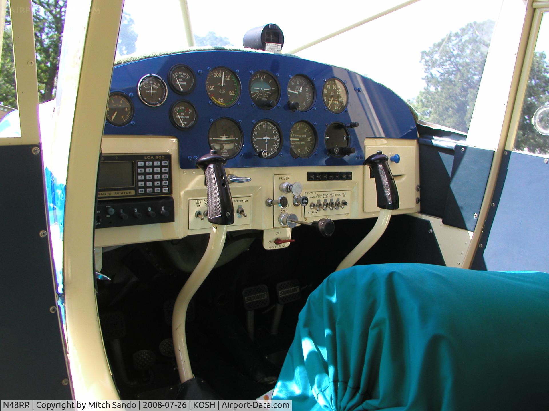 N48RR, 1949 Luscombe 8F Silvaire Silvaire C/N 6541, EAA AirVenture 2008.
