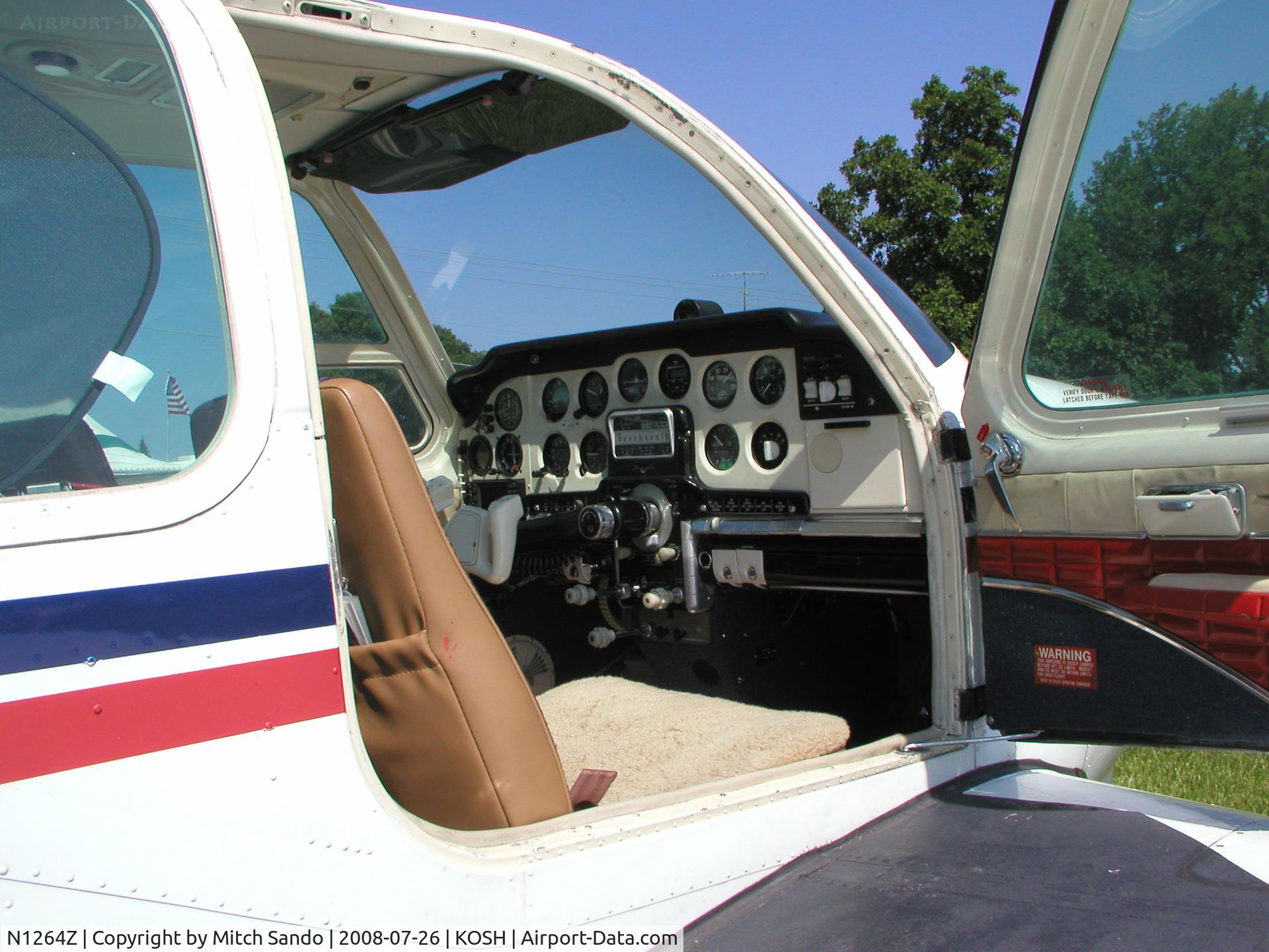 N1264Z, 1961 Beech N35 Bonanza C/N D-6728, EAA AirVenture 2008.