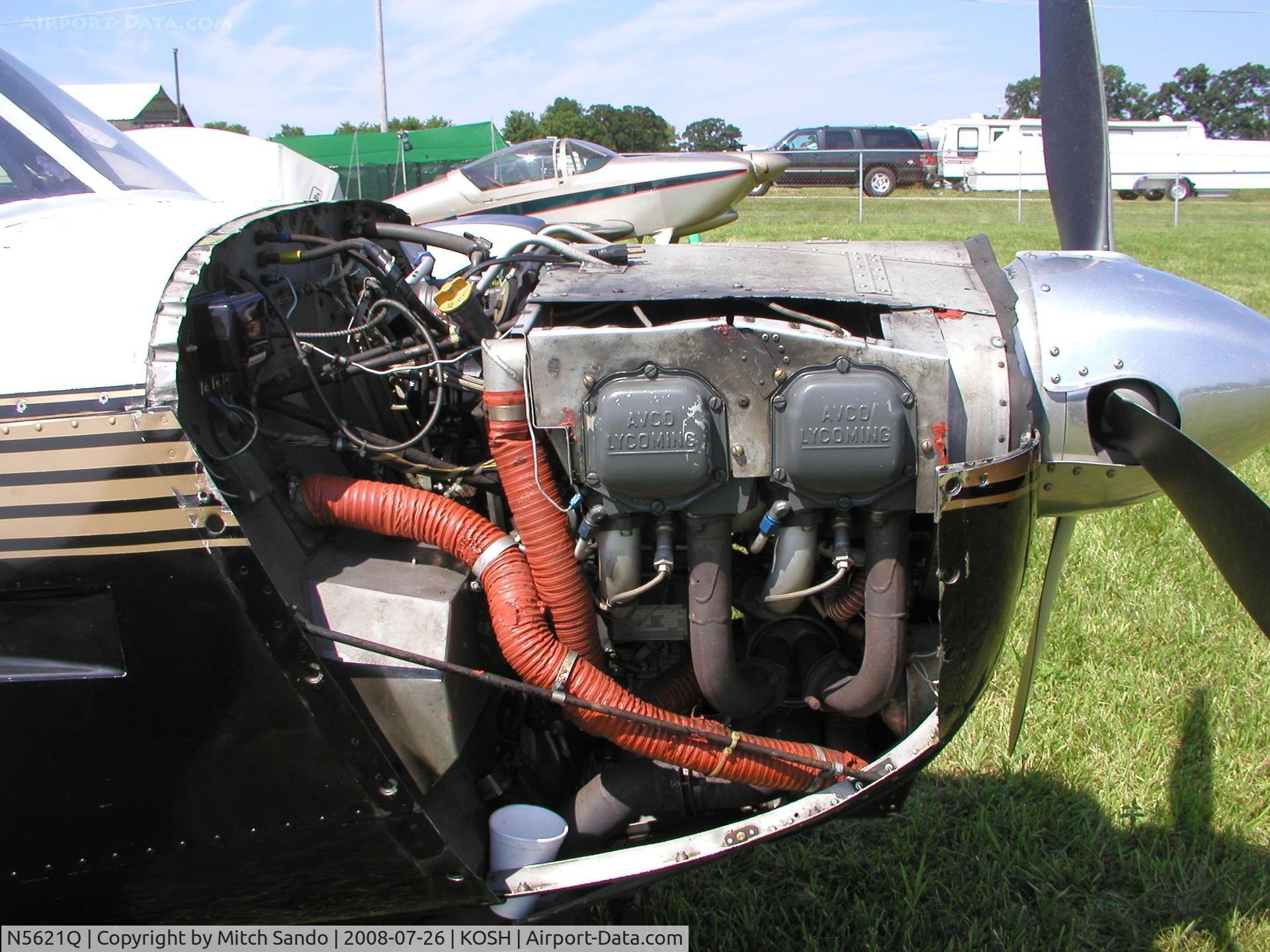 N5621Q, 1965 Mooney M20C Ranger C/N 3009, EAA AirVenture 2008.