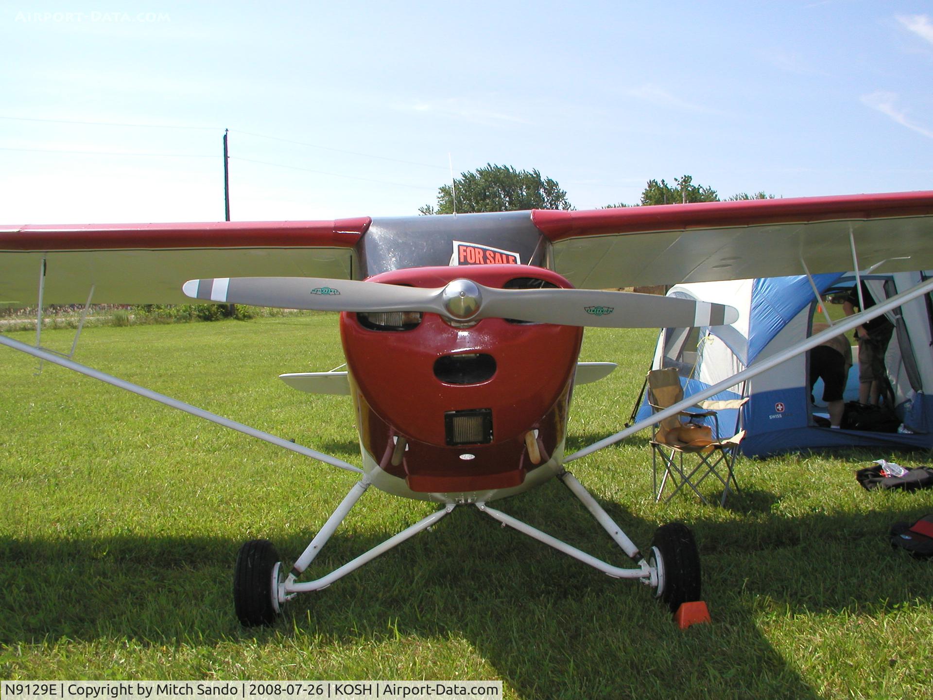 N9129E, 1946 Aeronca 11AC Chief C/N 11AC-762, EAA AirVenture 2008.