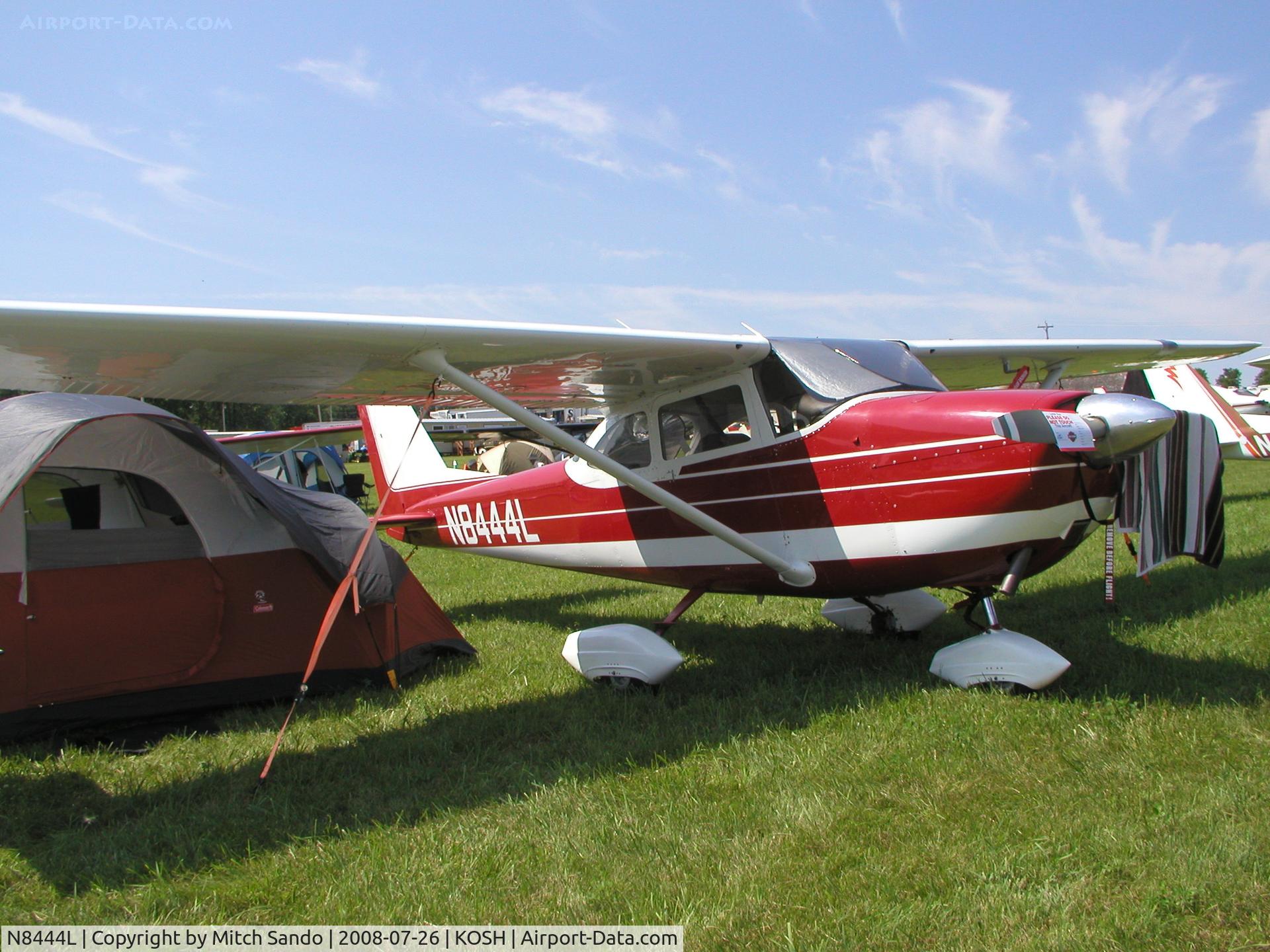 N8444L, 1968 Cessna 172I C/N 17256644, EAA AirVenture 2008.