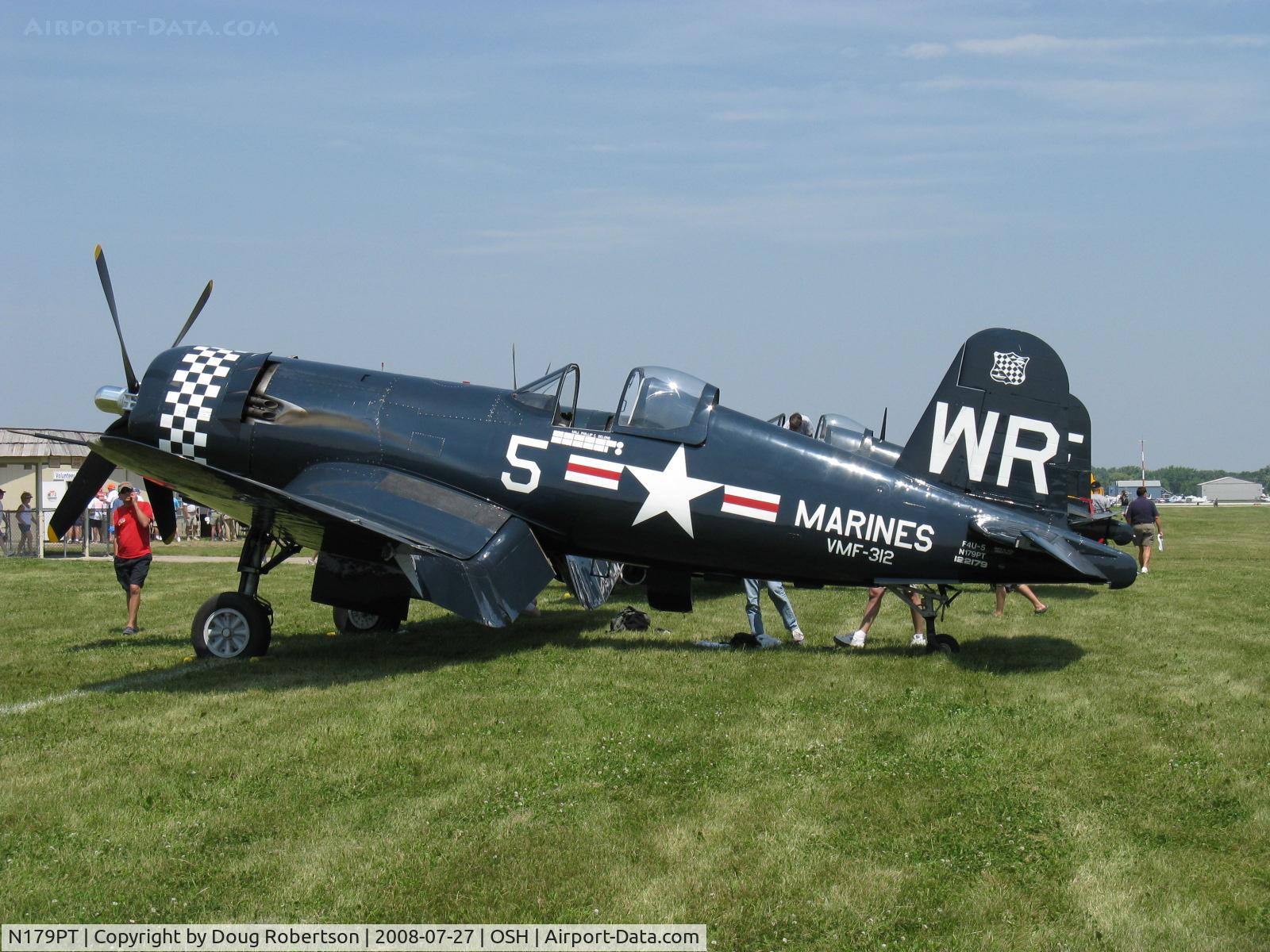 N179PT, 1948 Vought F4U-5 Corsair C/N Not found (Bu122179), 1948 Chance Vought F4U-5 CORSAIR, P&W R-2800 Double wasp 2,300 Hp