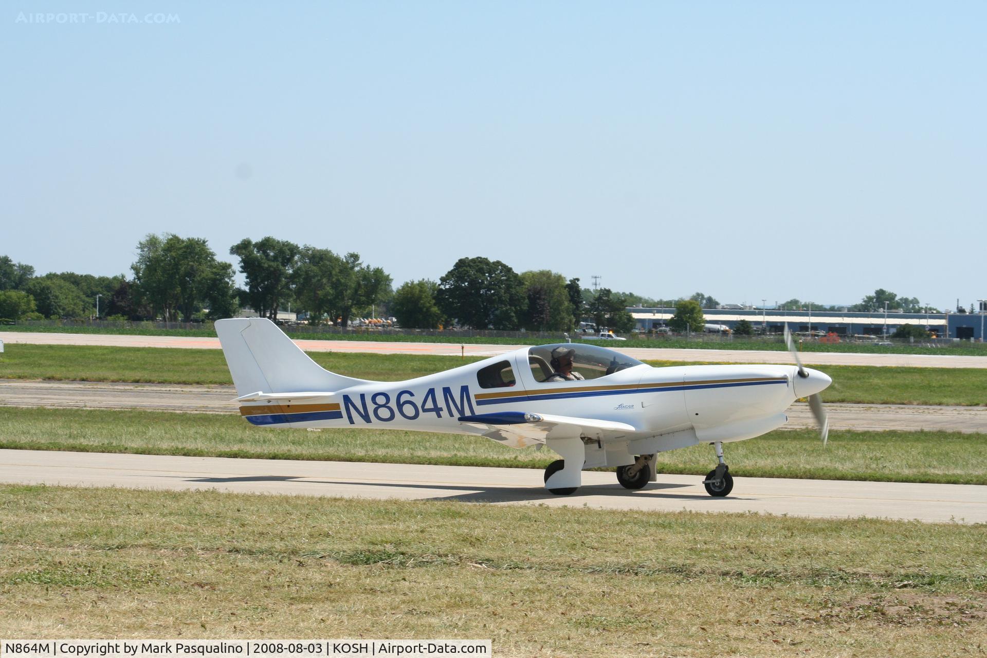 N864M, 1995 Lancair 360 C/N 822, Lancair 360