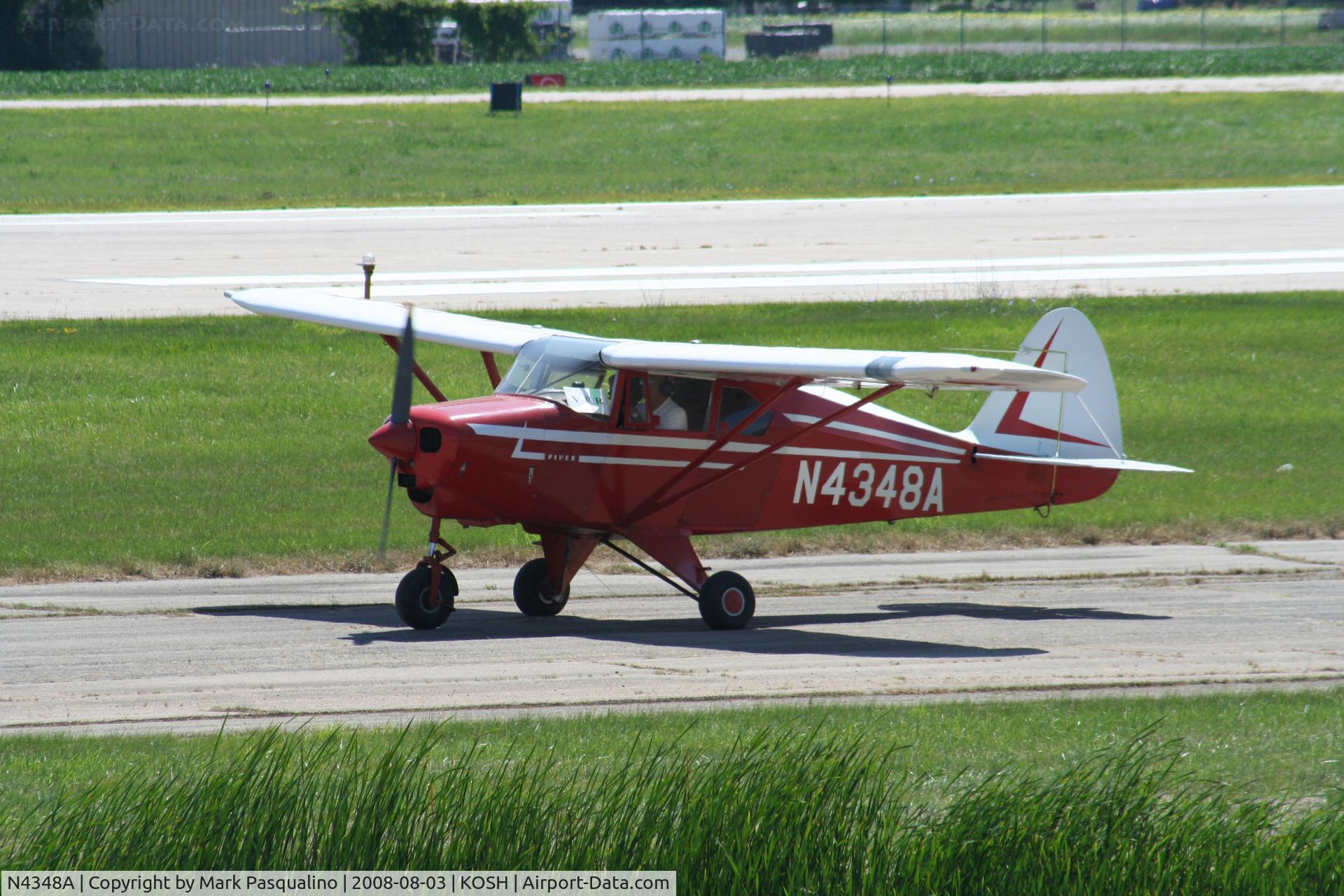 N4348A, 1956 Piper PA-22-150 Tri-Pacer C/N 22-3704, Piper PA-28-150