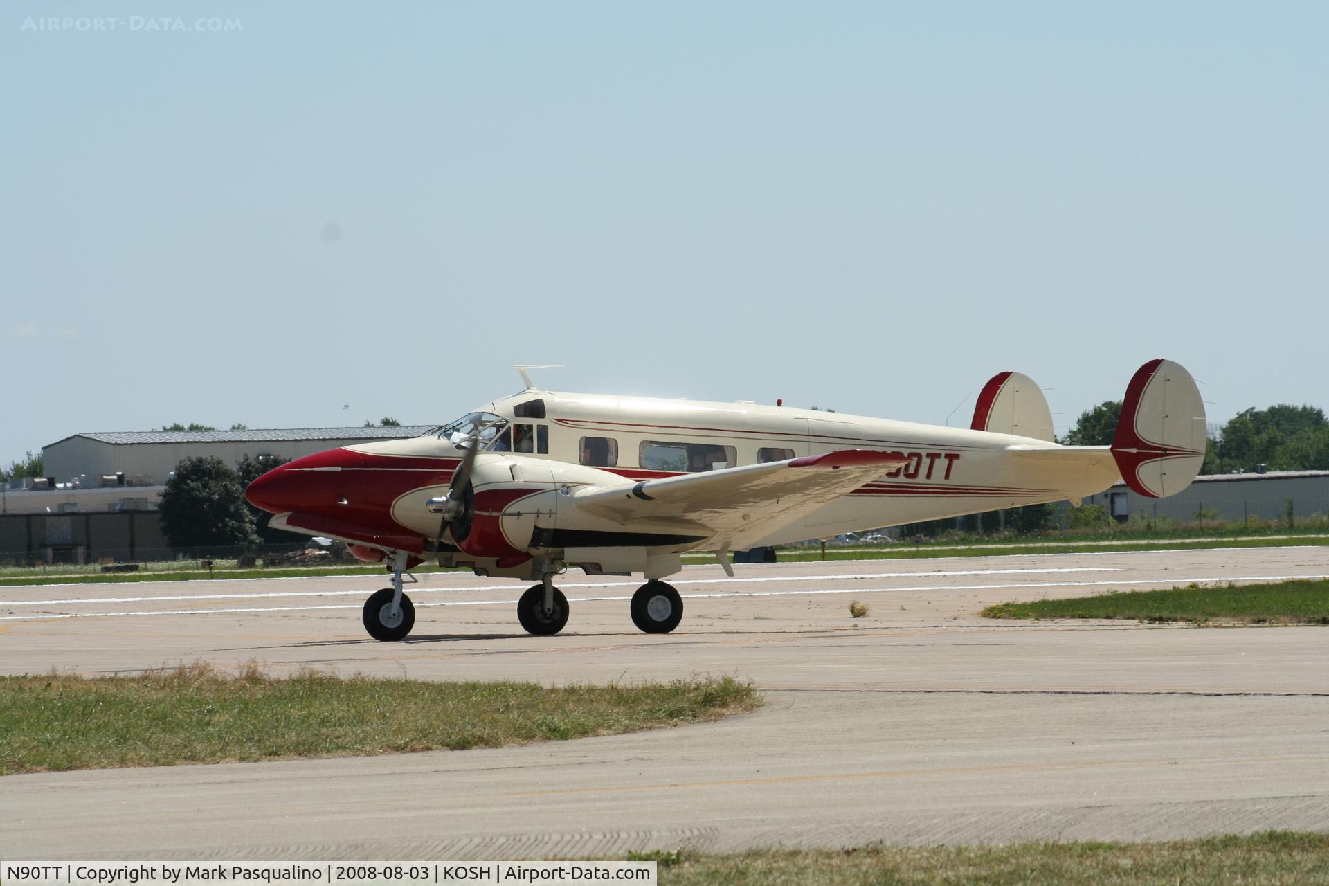 N90TT, 1957 Beech E18S C/N BA-335, Beech E18S