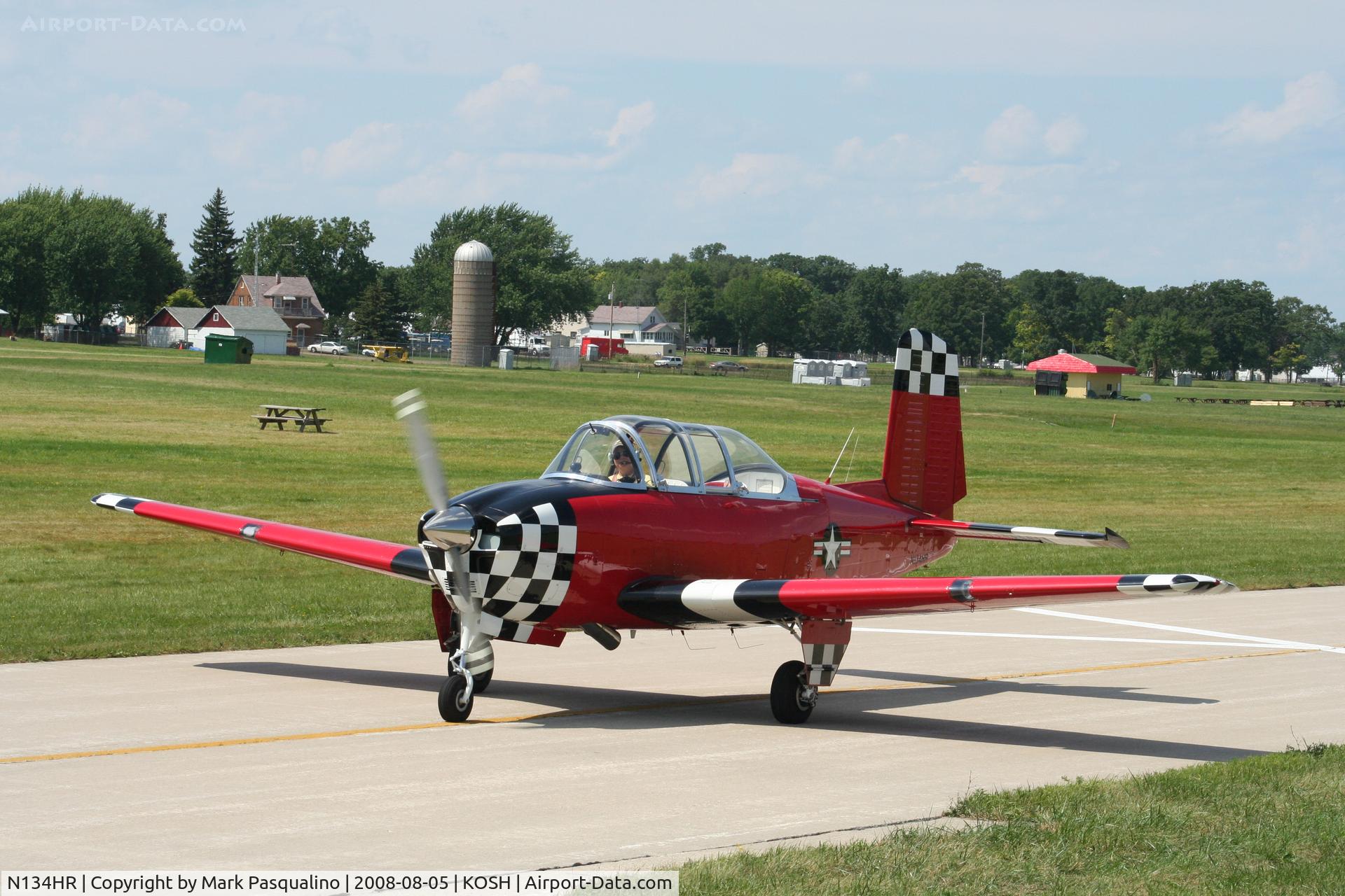 N134HR, 1955 Beech A45 C/N G-745, Beech T-34A