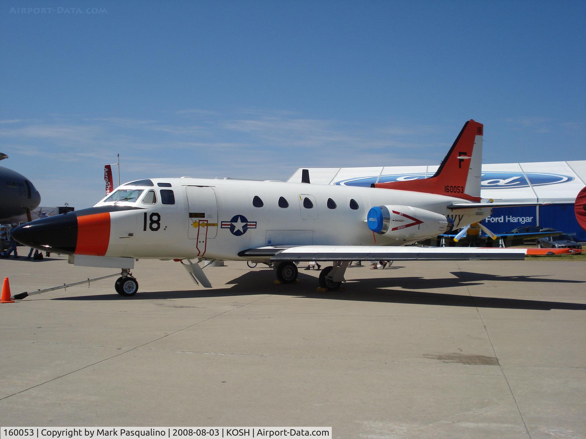 160053, North American Rockwell CT-39G (N-265) Sabreliner C/N 306-104, North American CT-39G