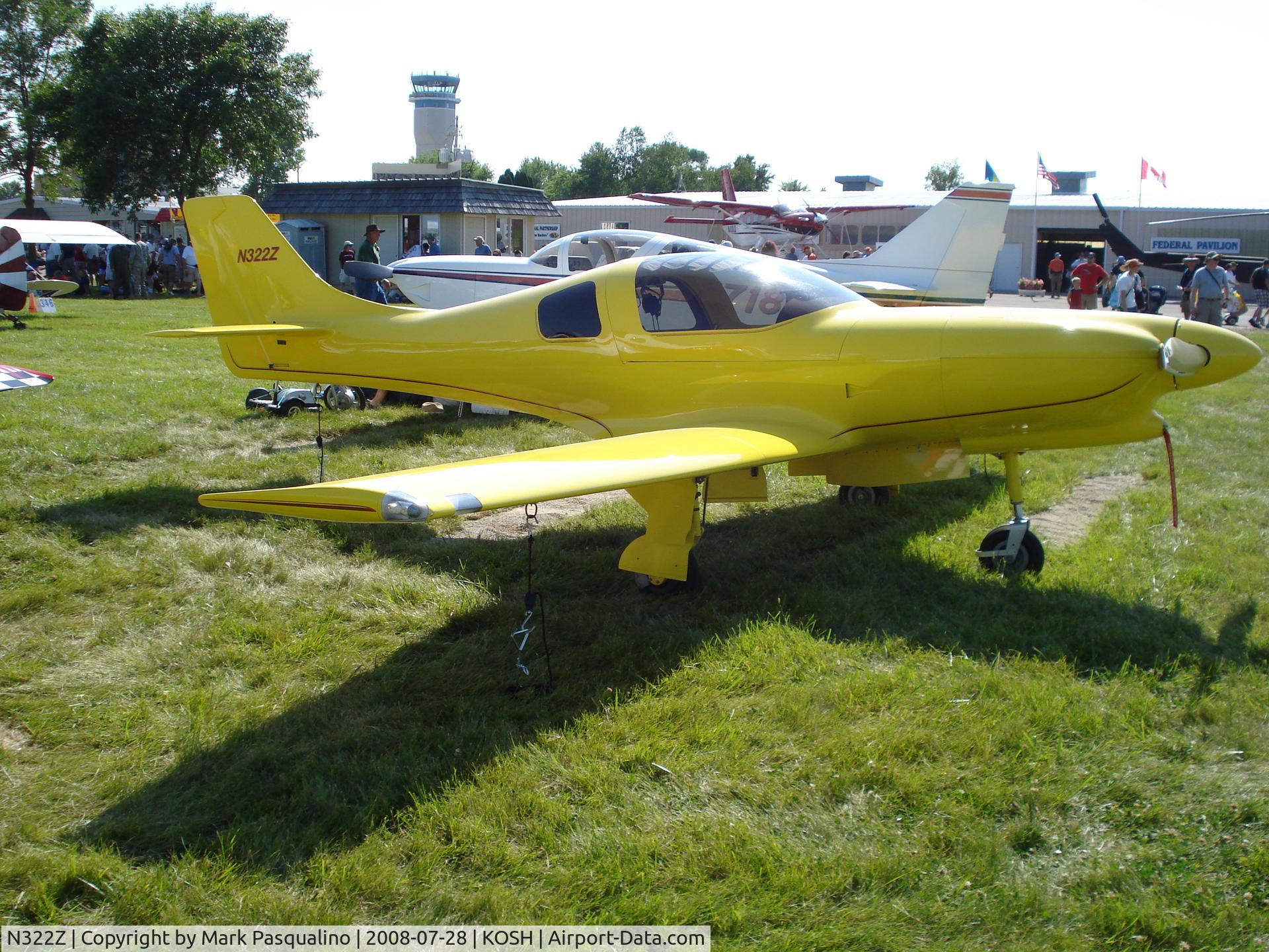 N322Z, 1991 Lancair 320 C/N WP001, Lancair 320