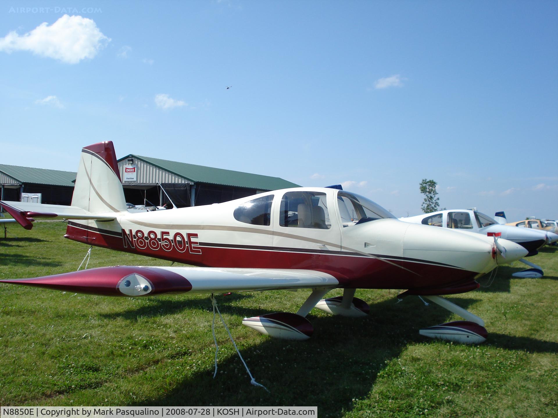N8850E, 2007 Vans RV-10 C/N 40481, RV-10