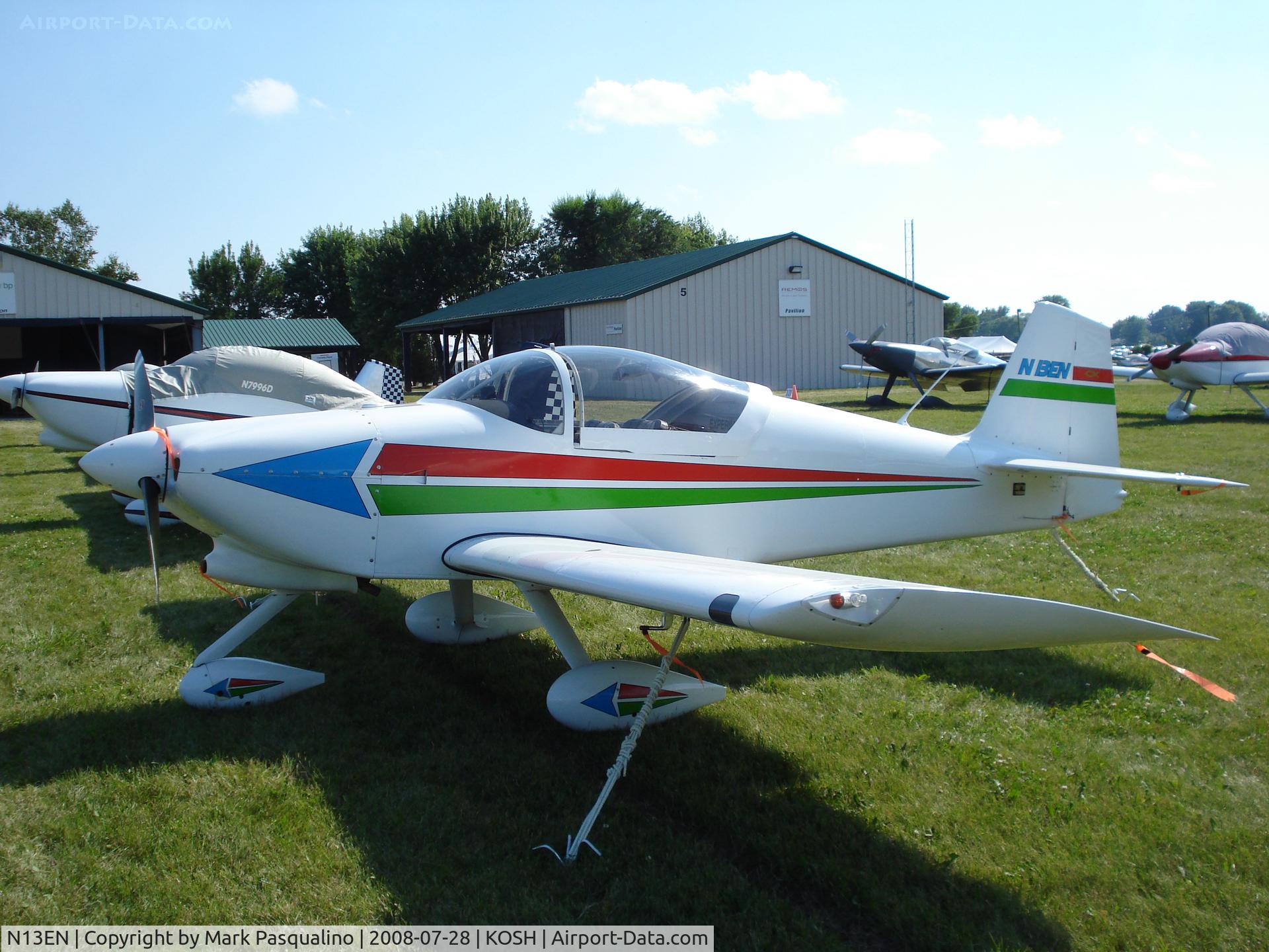 N13EN, 2004 Vans RV-6A C/N 22426, RV-6A