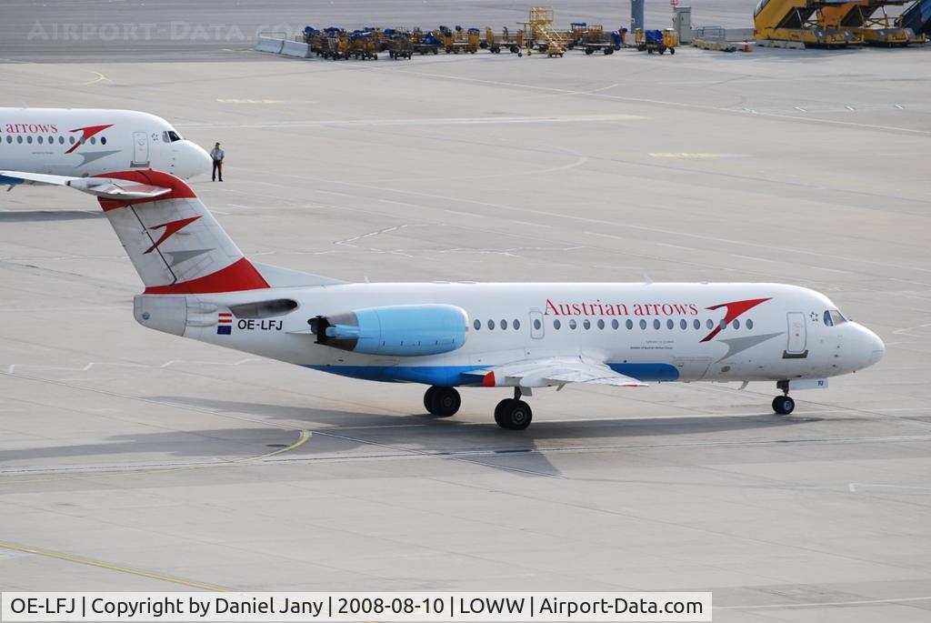 OE-LFJ, 1995 Fokker 70 (F-28-0070) C/N 11532, Austrian Airlines