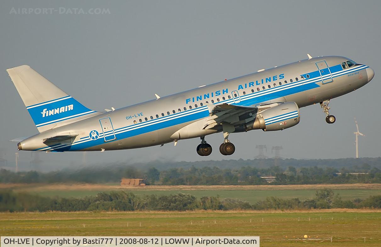 OH-LVE, 2002 Airbus A319-112 C/N 1791, Finnish retro bus