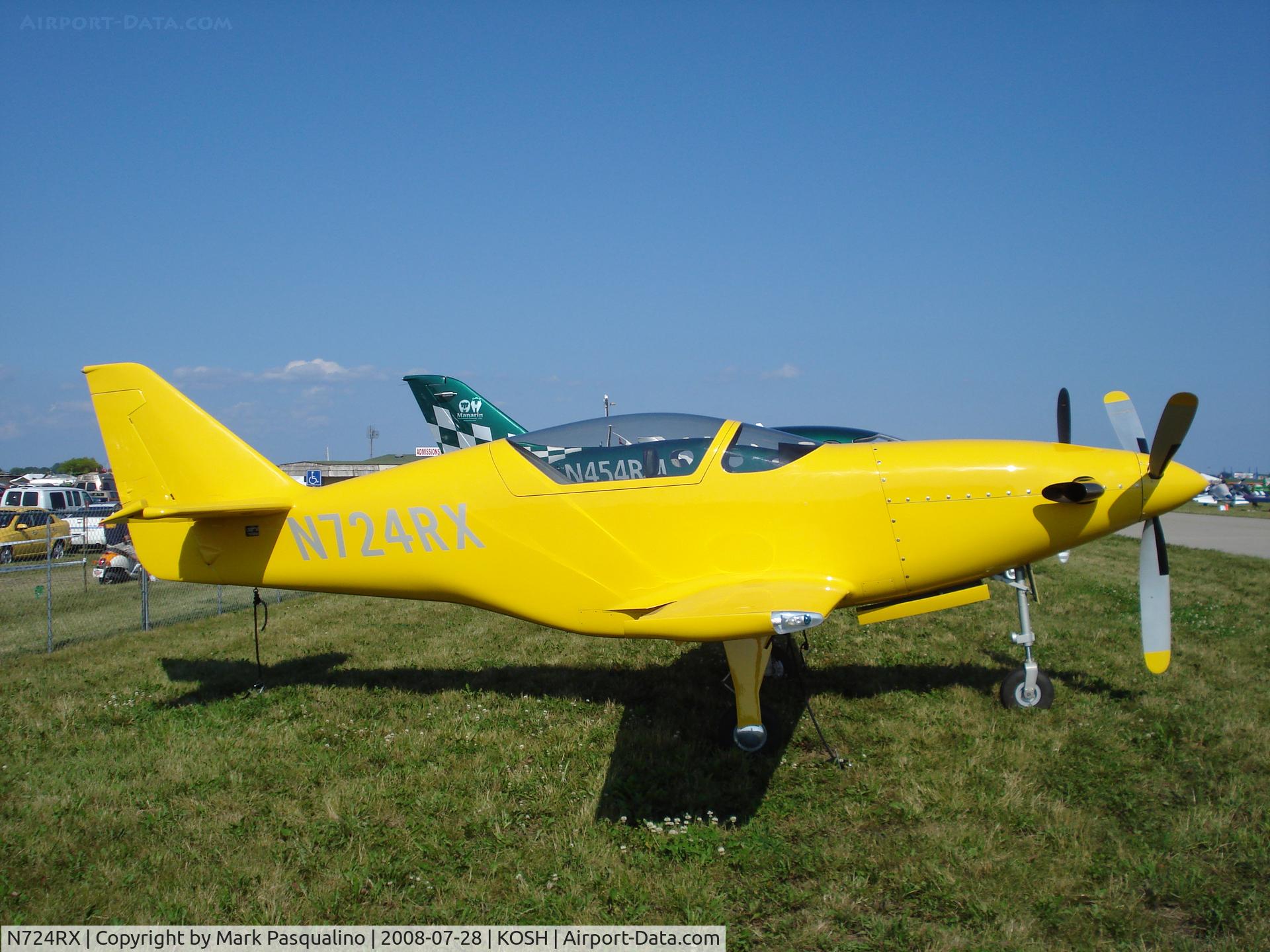 N724RX, 2006 Legend Aircraft Legend C/N 001, Snead Special