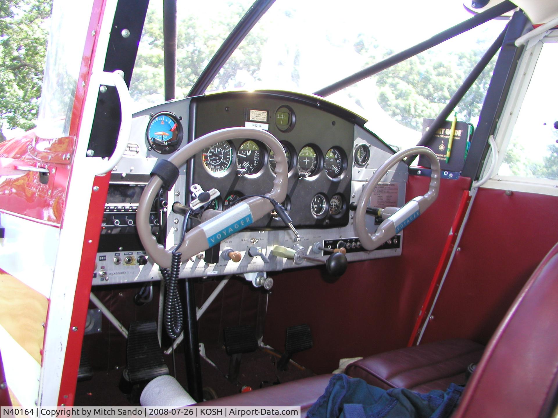 N40164, 1946 Stinson 108 Voyager C/N 108-94, EAA AirVenture 2008.