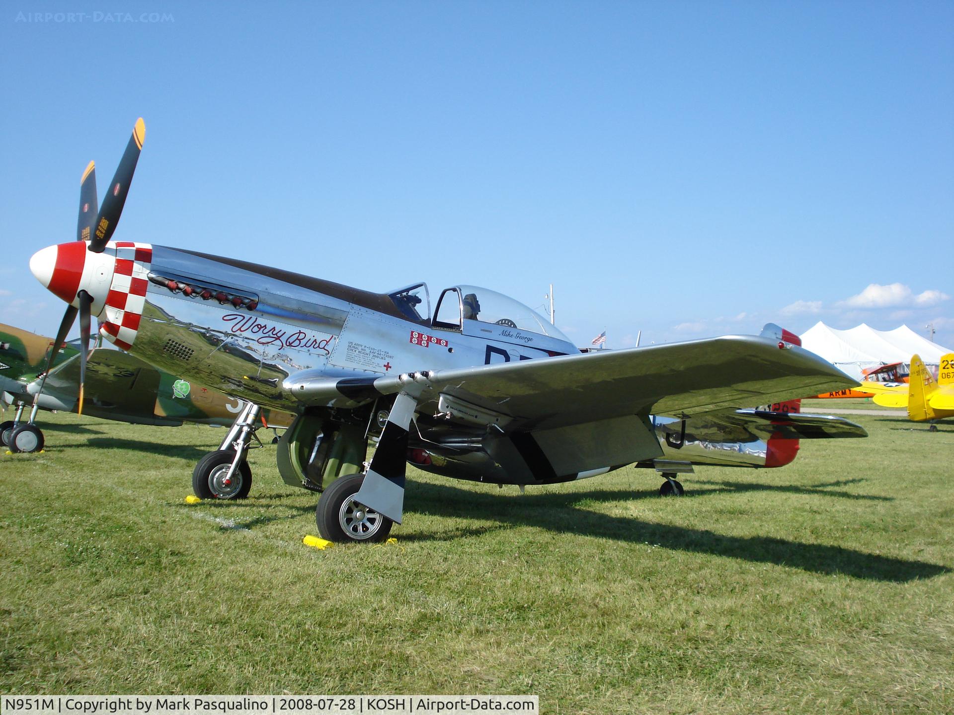 N951M, 1944 North American P-51D Mustang C/N 122-39746 (44-73287N), North American P-51D