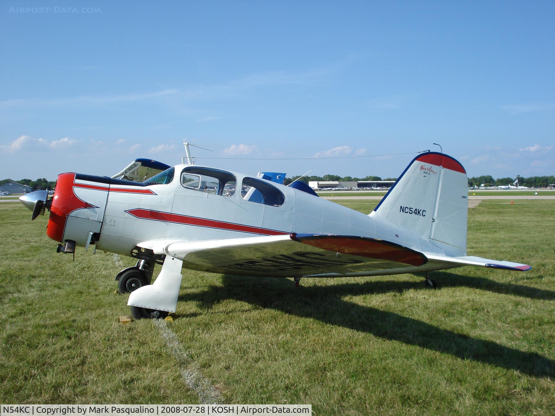 N54KC, 1940 Harlow PJC-2 C/N 3, Harlow PJC-2