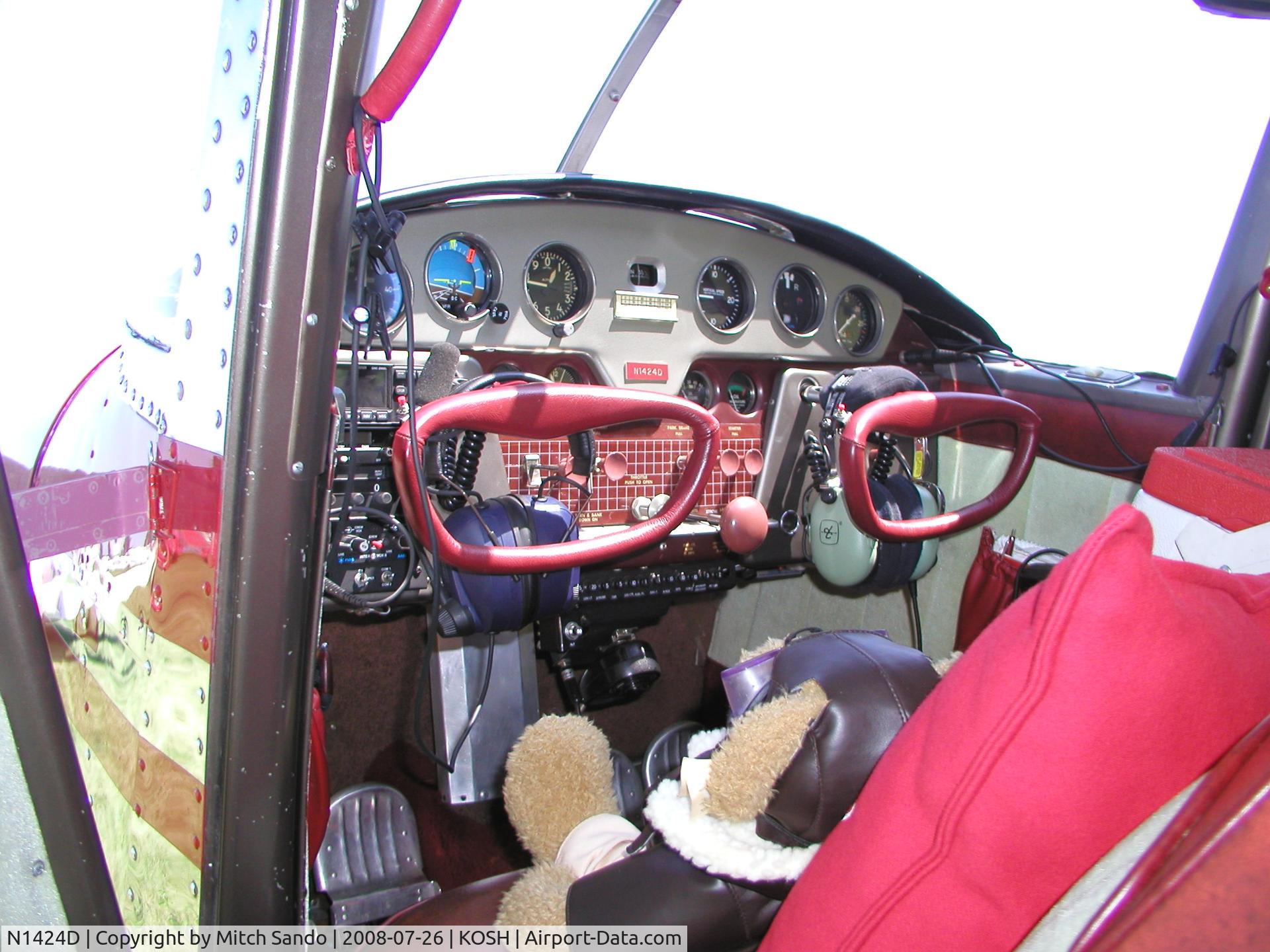 N1424D, 1951 Cessna 170A C/N 20136, EAA AirVenture 2008.