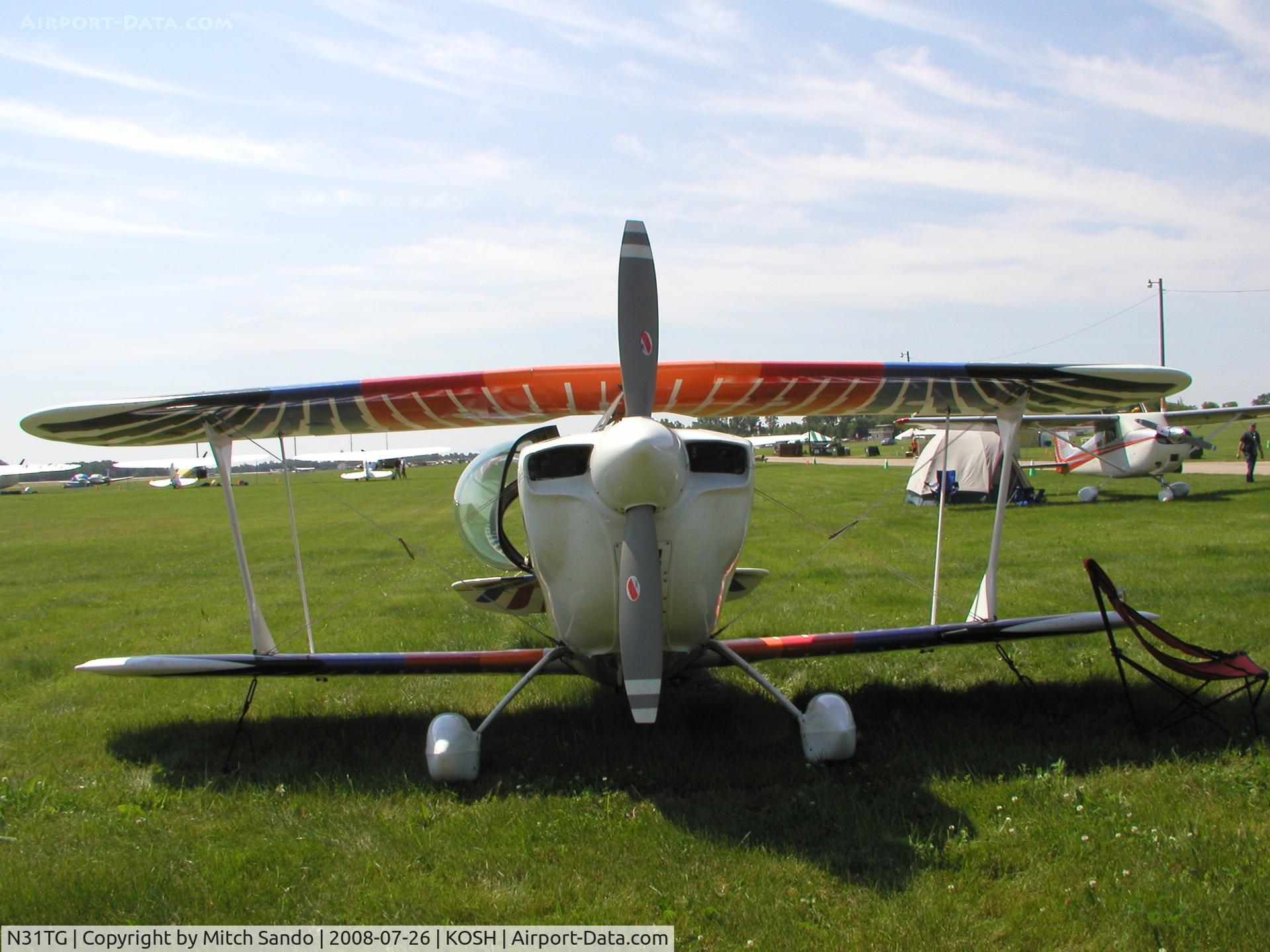 N31TG, 1995 Christen Eagle II C/N TJ2-8-38G, EAA AirVenture 2008.