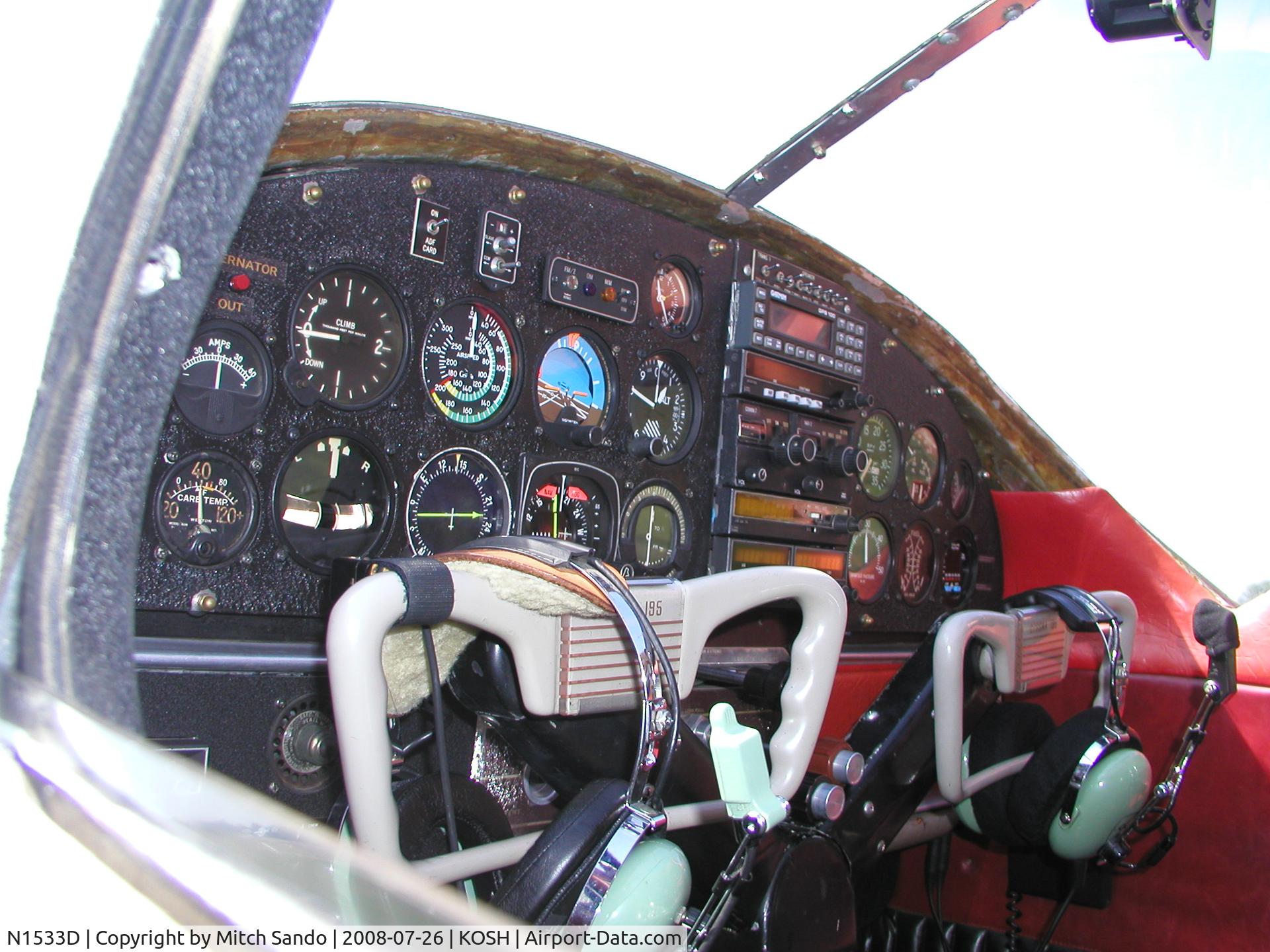N1533D, 1952 Cessna 195 C/N 7755, EAA AirVenture 2008.